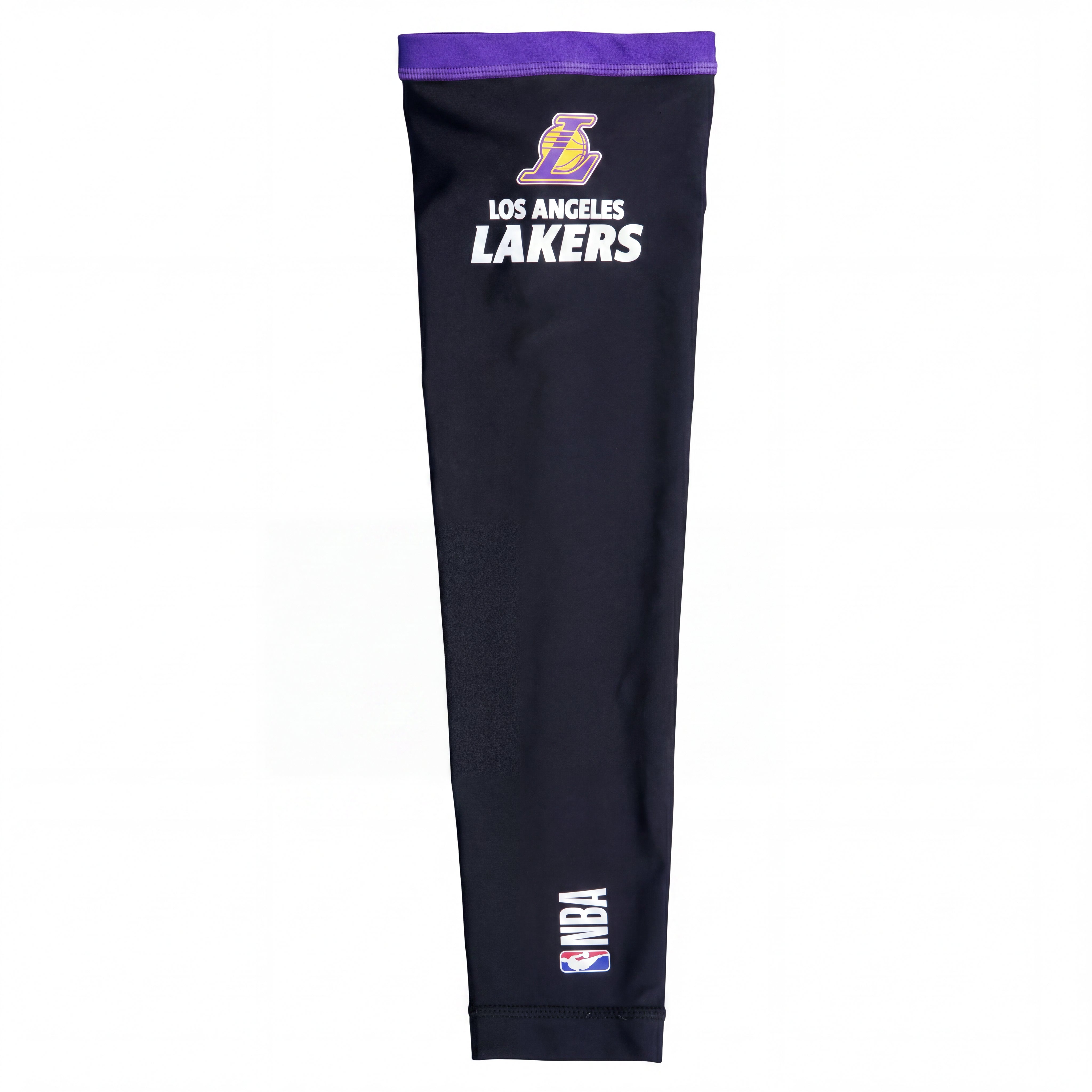 Manguito de Compressão p/ Masculino Basquete Tarmak / NBA E500 Black Lakers 2024 Preto e Roxo (Los Angeles)- S
