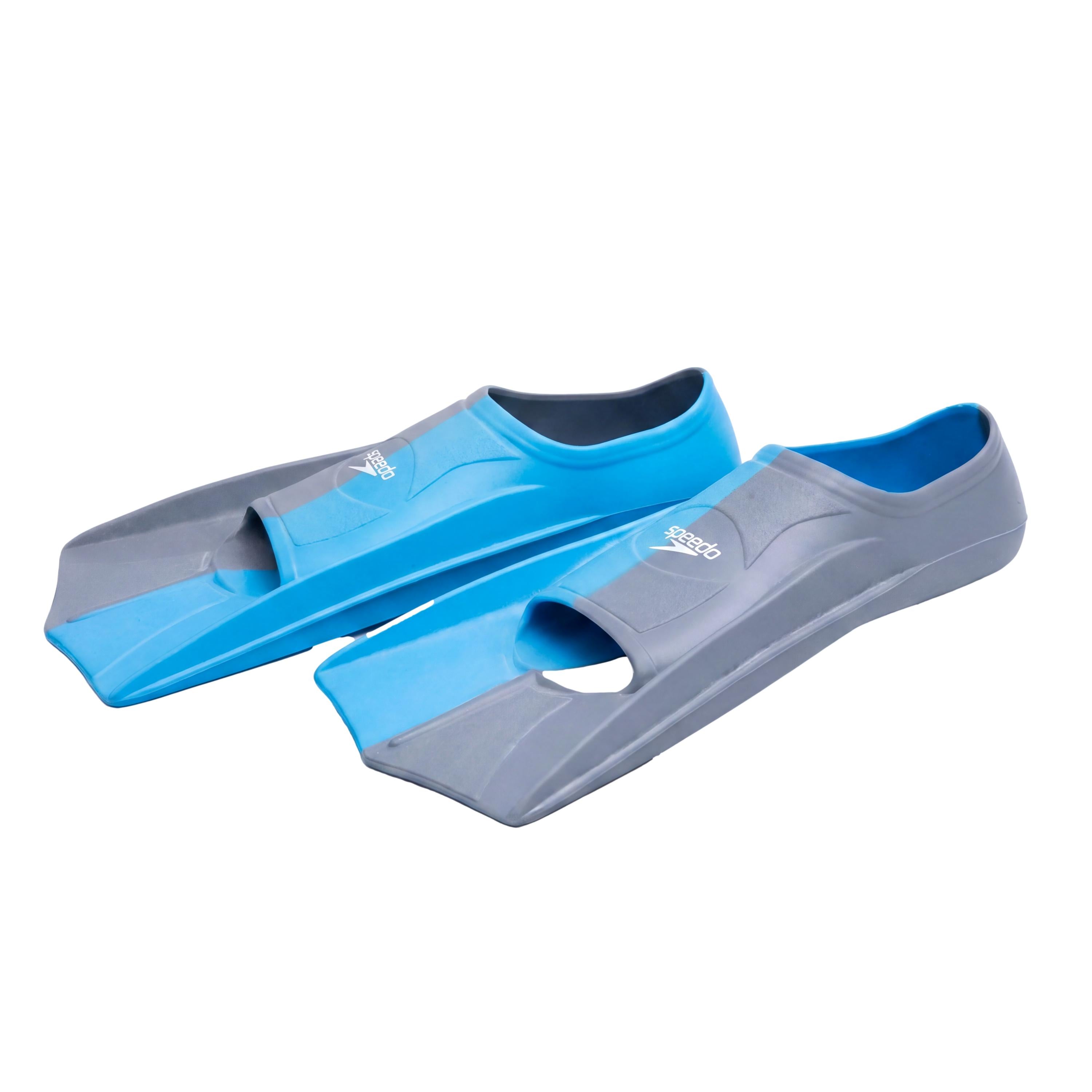 Pé de Pato Infantil Speedo Cinza Azul - Tamanho Único