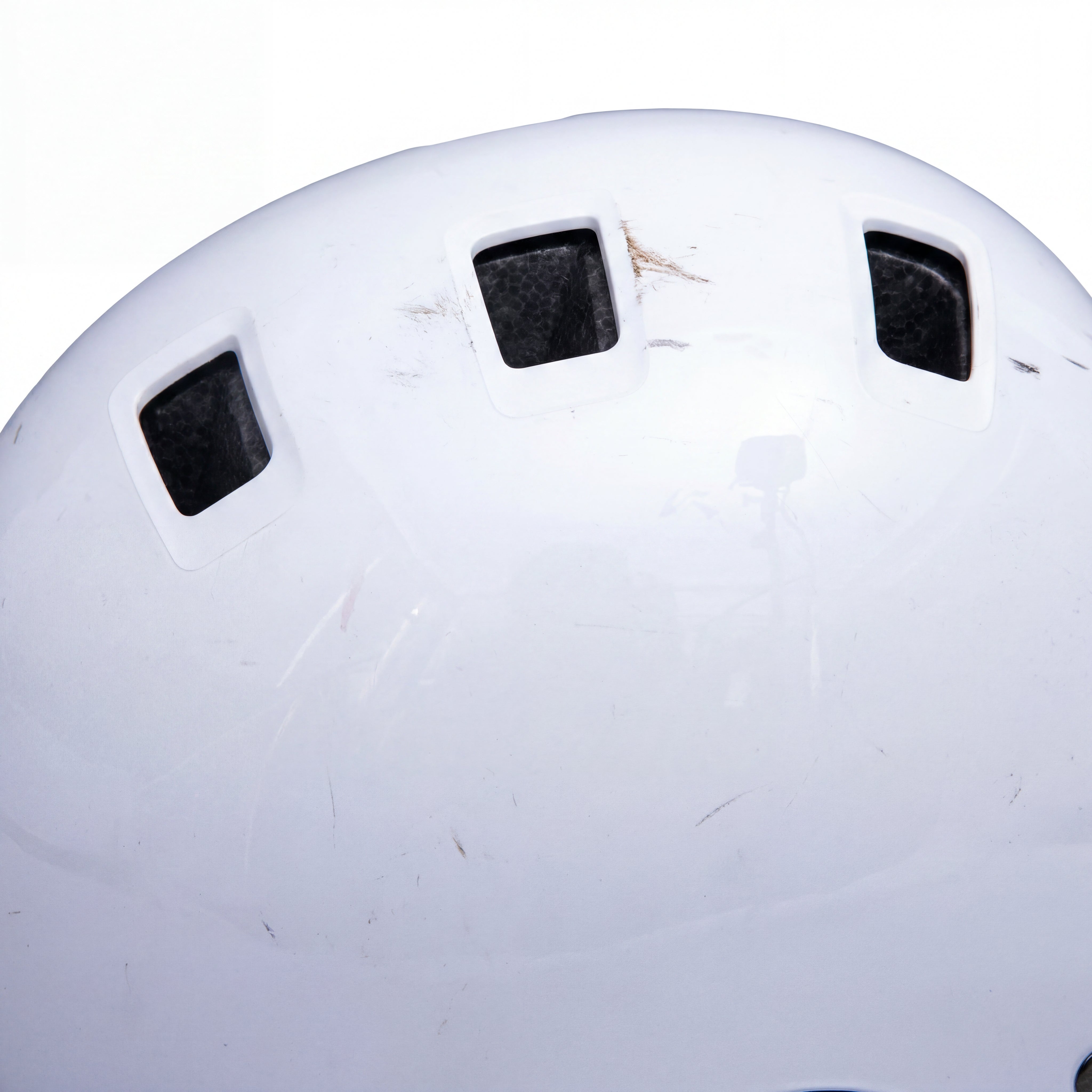 Capacete Unissex Oxelo (Decathlon) MF 500 (DH 010) Branco - Tamanho M (55-59 cm)