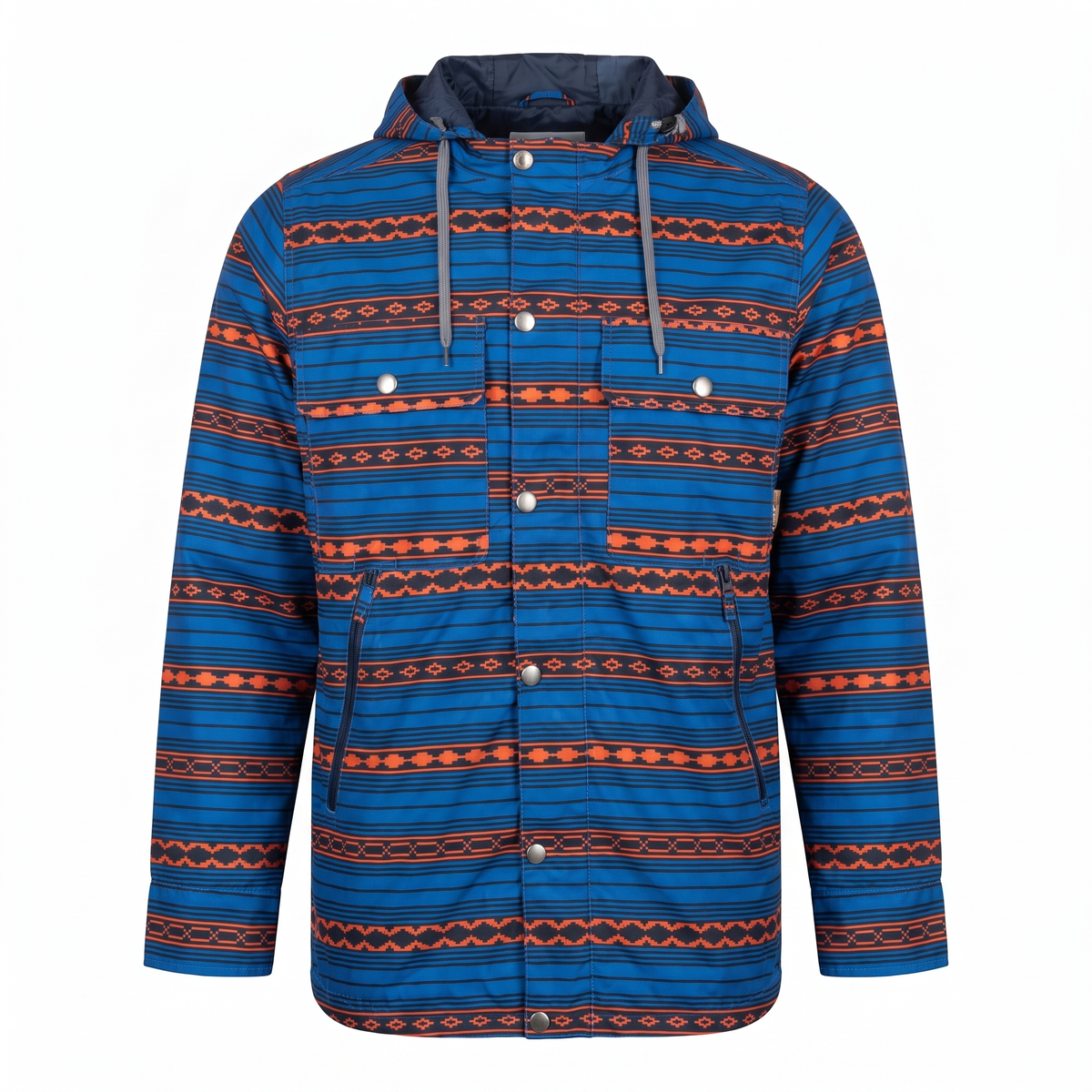 Casaco Burton Dryride Masculino Ski/Snowboard Azul e Laranja - Tamanho L