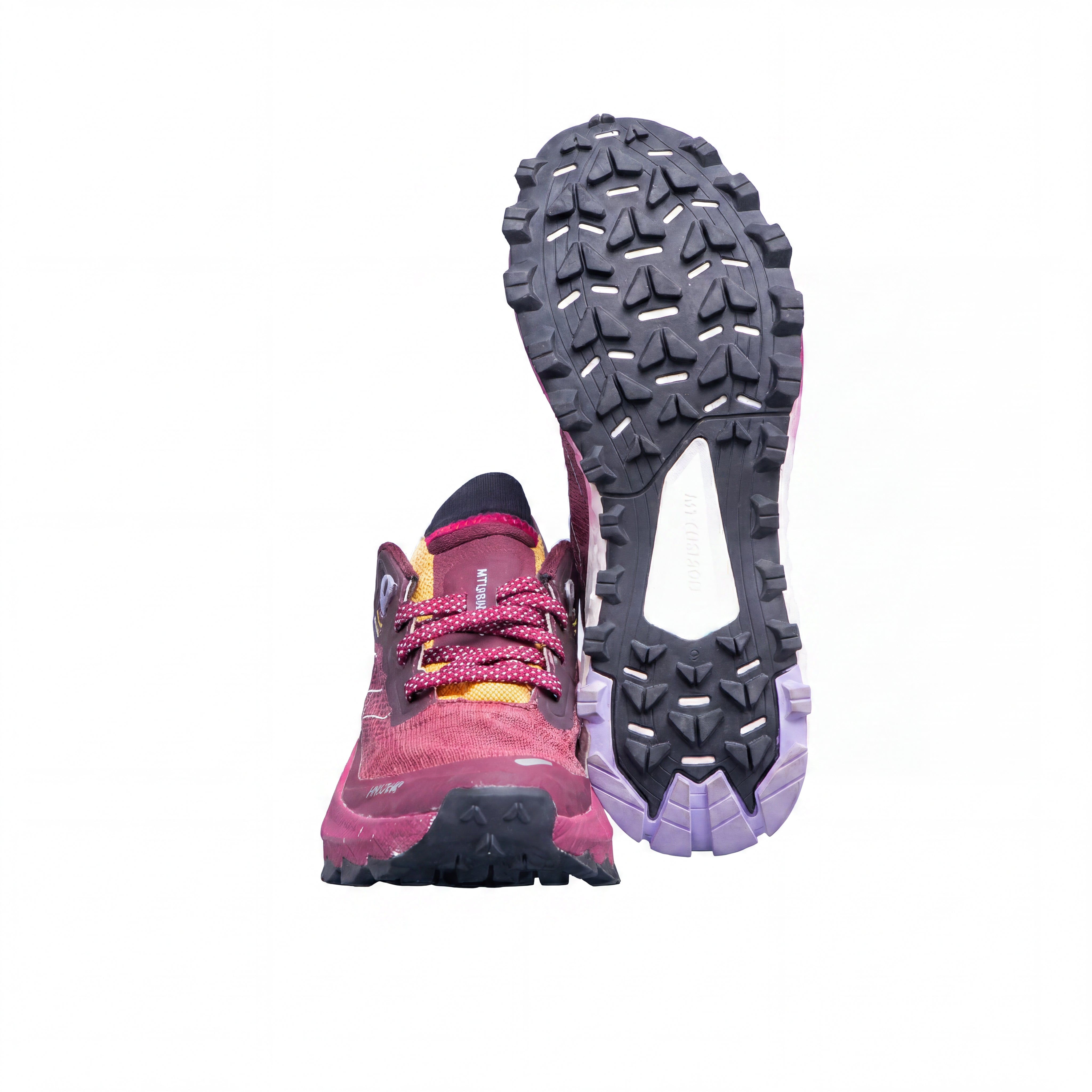 Tênis Trail Unissex Trekking Salomon Evadict Mt Cushion 2 Vermelho e Bordô - 36 BR