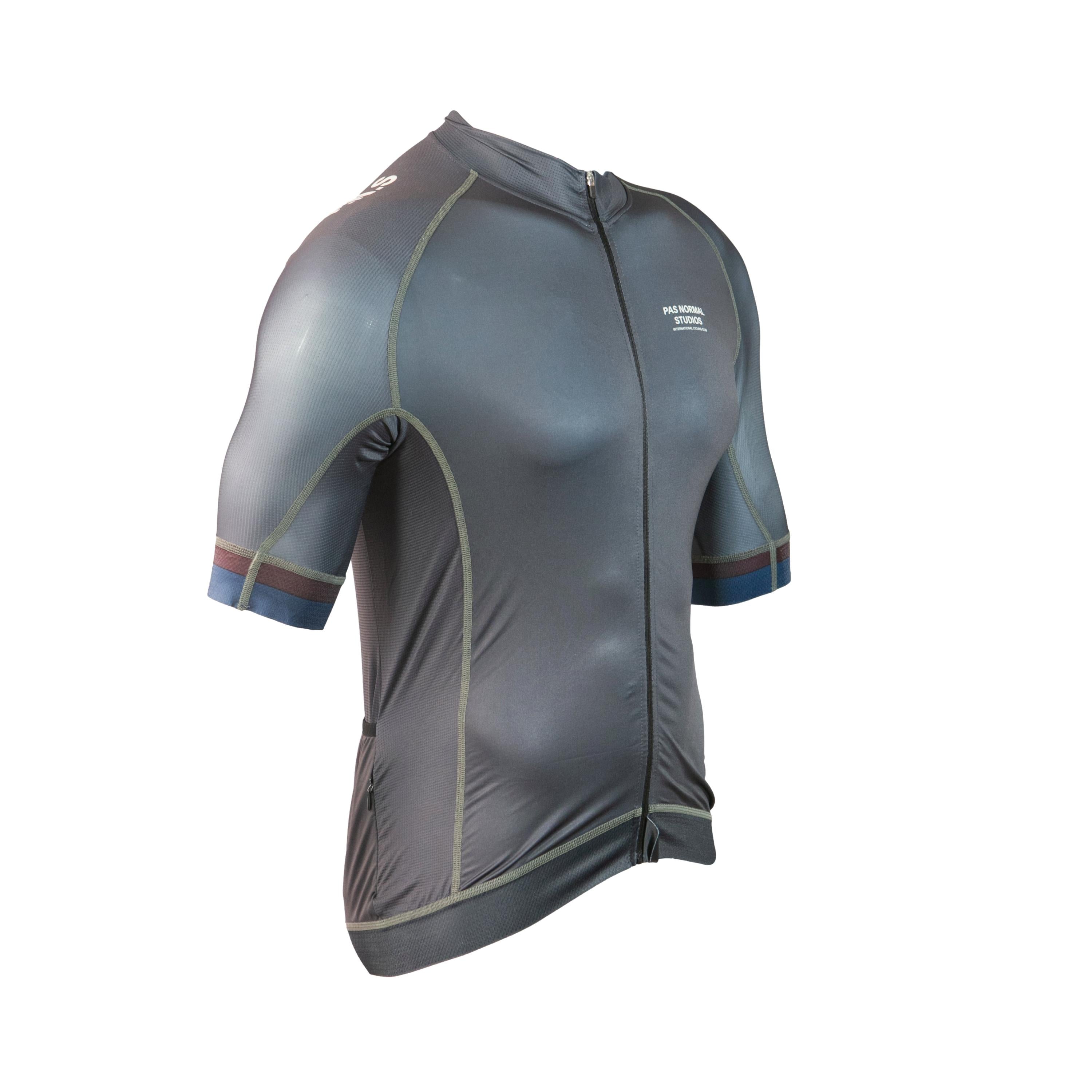 Camiseta Jersey Masculina Ciclismo PNS Cinza - Tamanho XXL