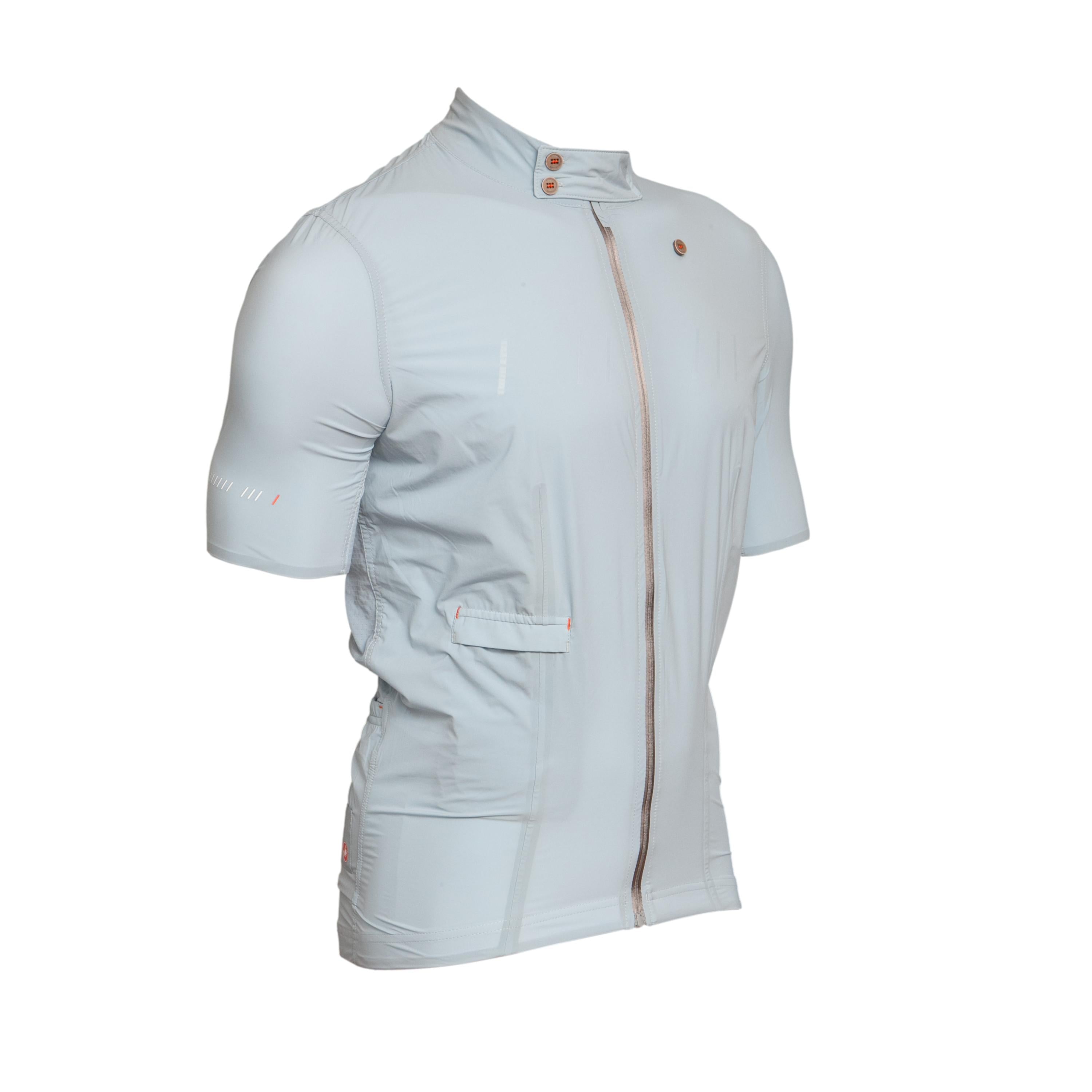 Camiseta Jersey Masculina Ciclismo	Castelli Azul Claro - Tamanho 41