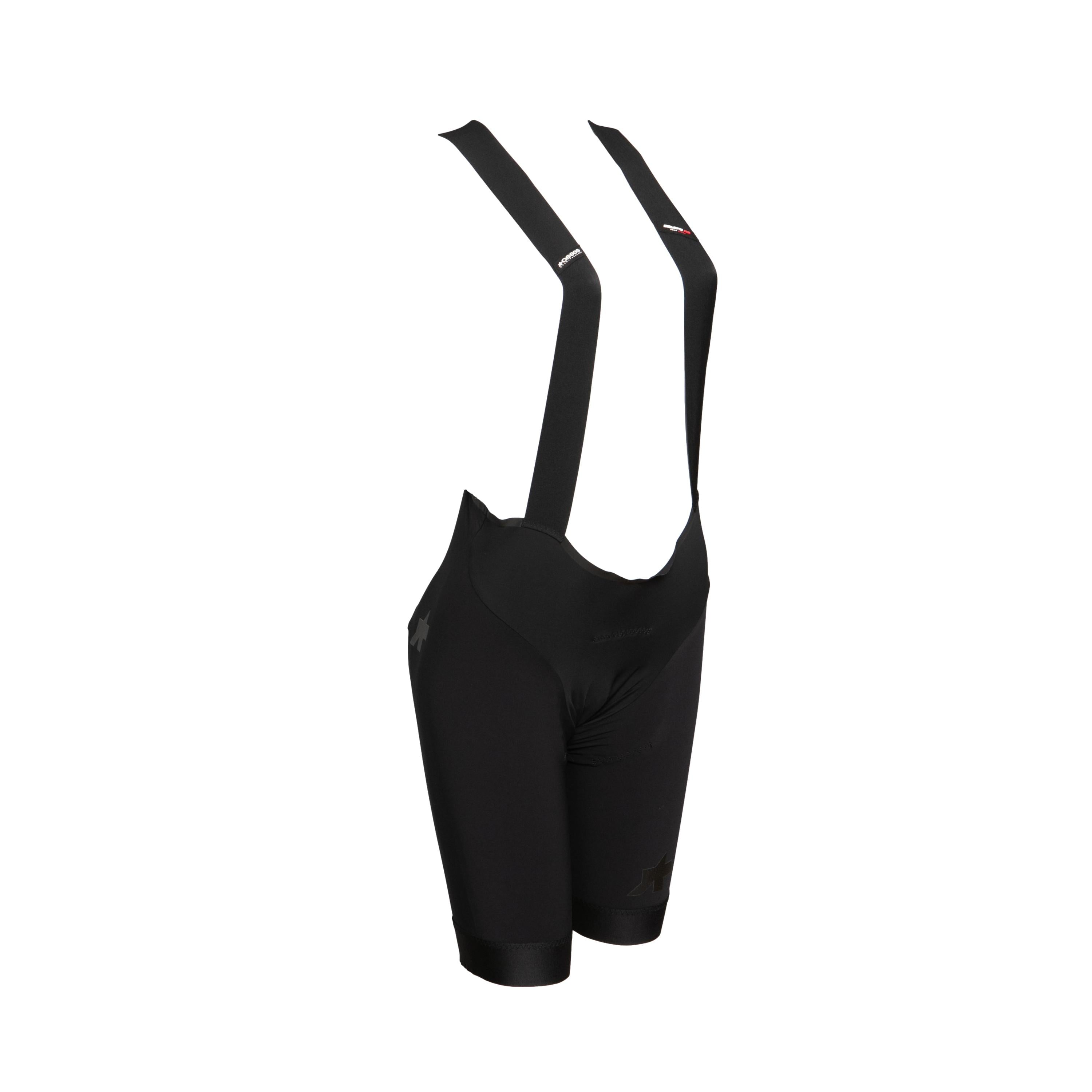 Macacão Bretelle Masculino Ciclismo Assos Equipe RS Prof Series Preto - Tamanho L