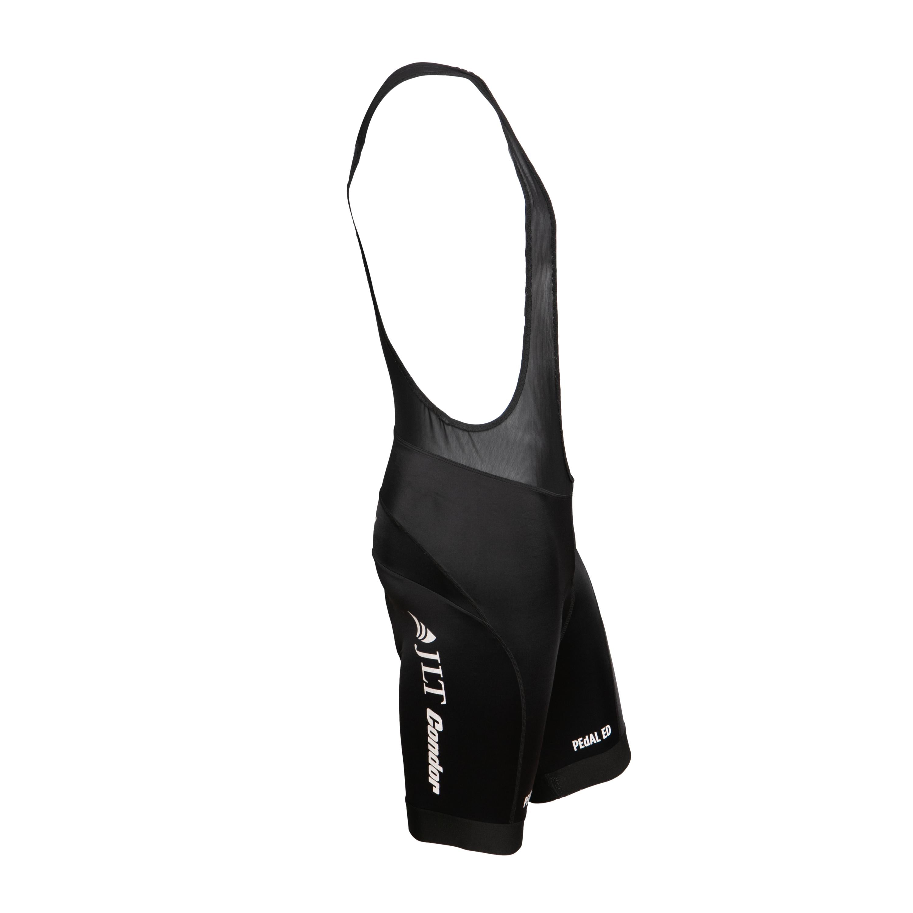 Macacão Bretelle Masculino Ciclismo Pedal ED JLT Condor Preto - Tamanho M