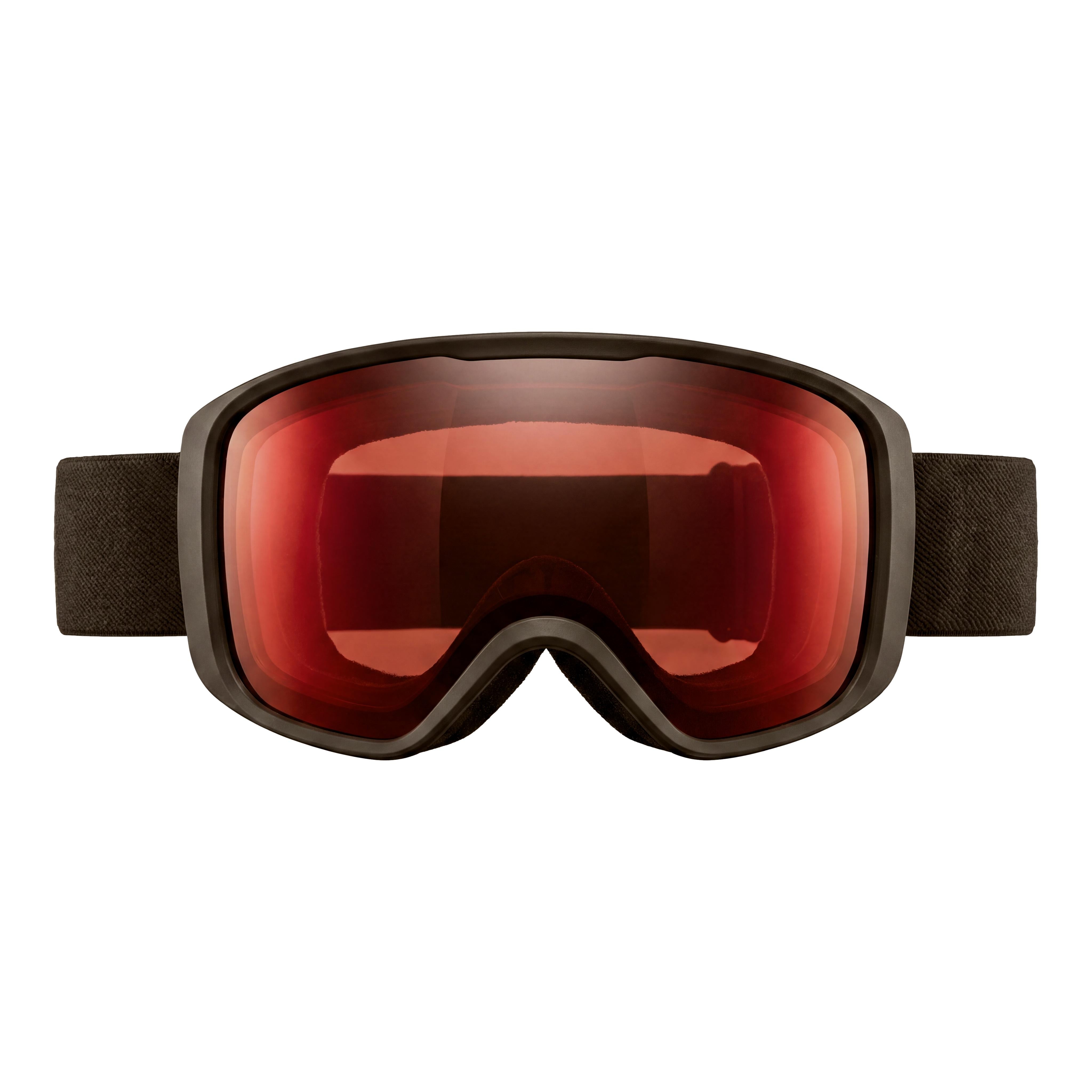 Google Unissex Ski / Snowboard Wedze (Decathlon) Categoria S3 SUN Preto e Bronze