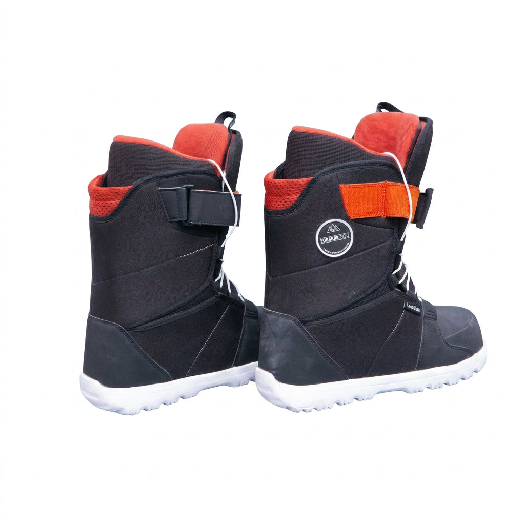 Bota Snowboard Wedze Decathlon Foraker 300 Preta - Tamanho 38 BR