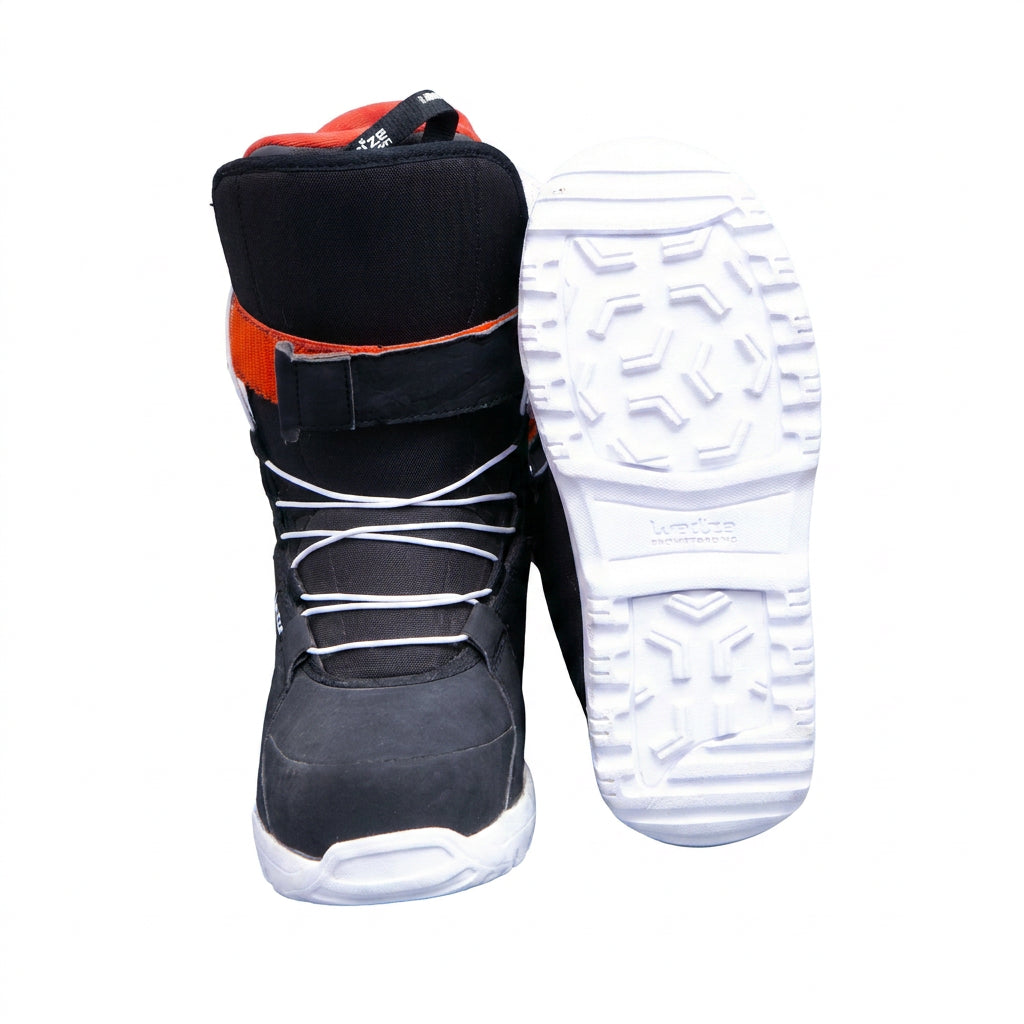 Bota Snowboard Wedze Decathlon Foraker 300 Preta - Tamanho 38 BR