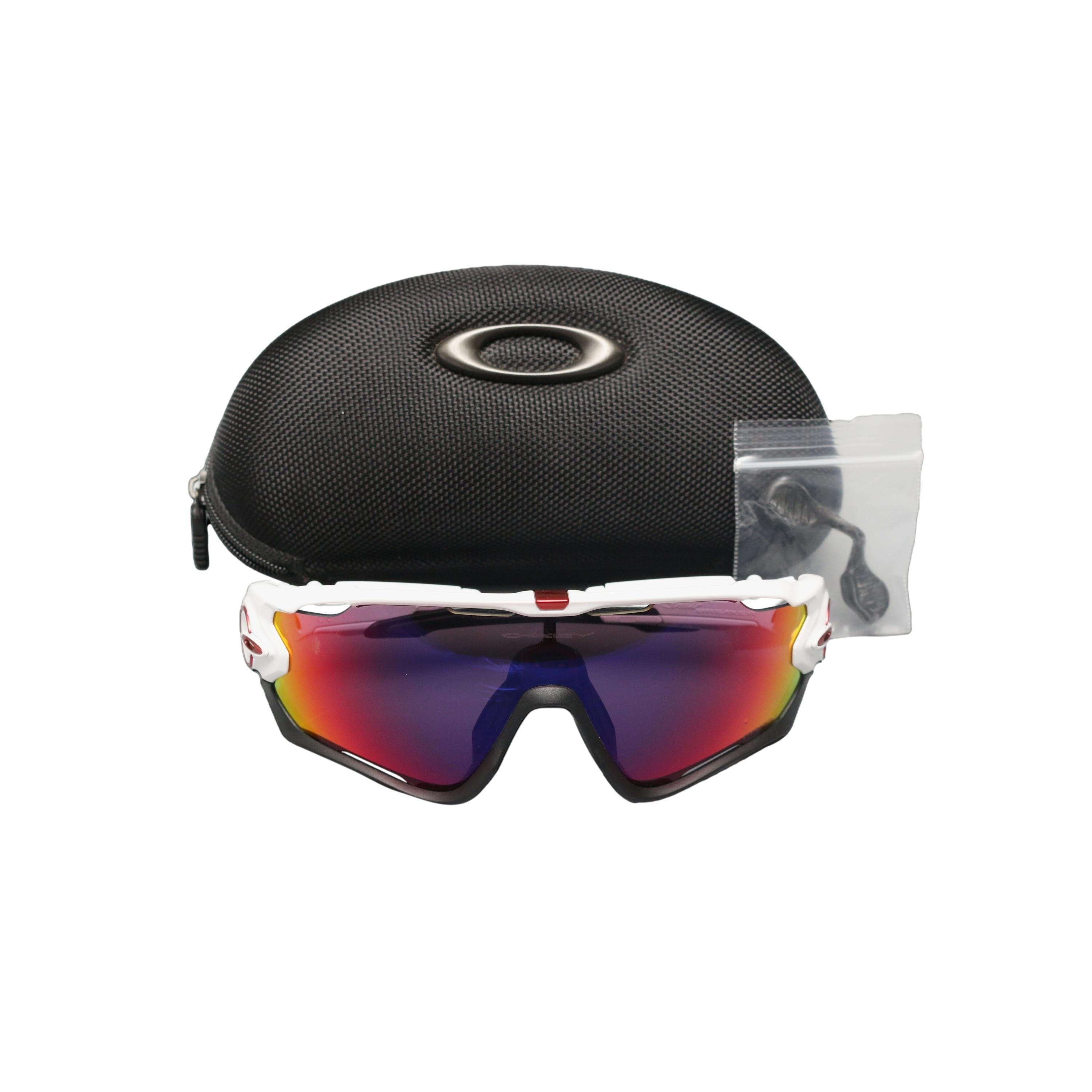 Óculos Oakley Jawbreaker Retina Burn Branco - Tamanho Único - foto 4