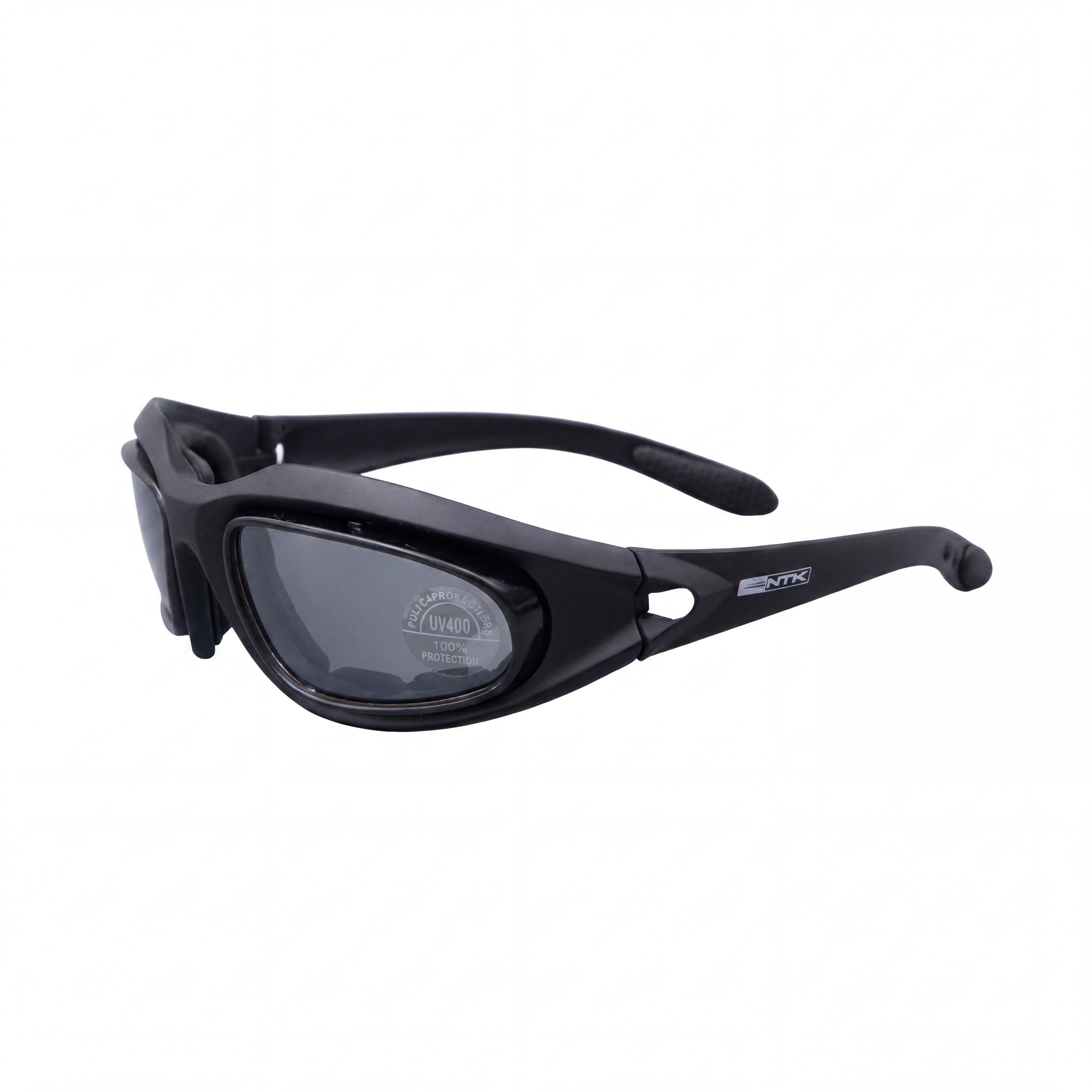 Óculos Tático Airsoft NTK Tarek Lentes e Estojo Completo - Tamanho Único
