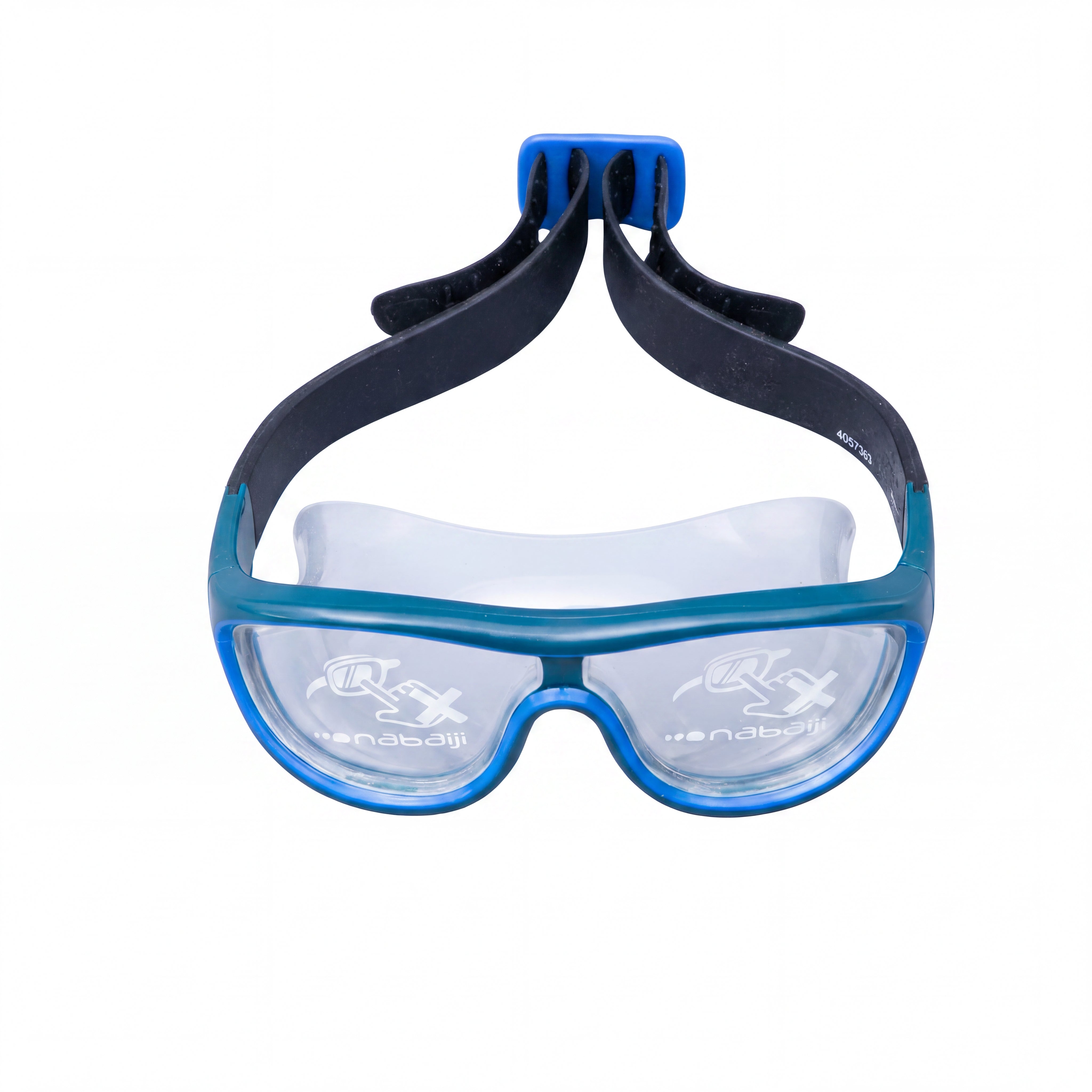 Máscara de Mergulho Infantil Natação Nabaiji (Decathlon) Preto, Verde e Azul