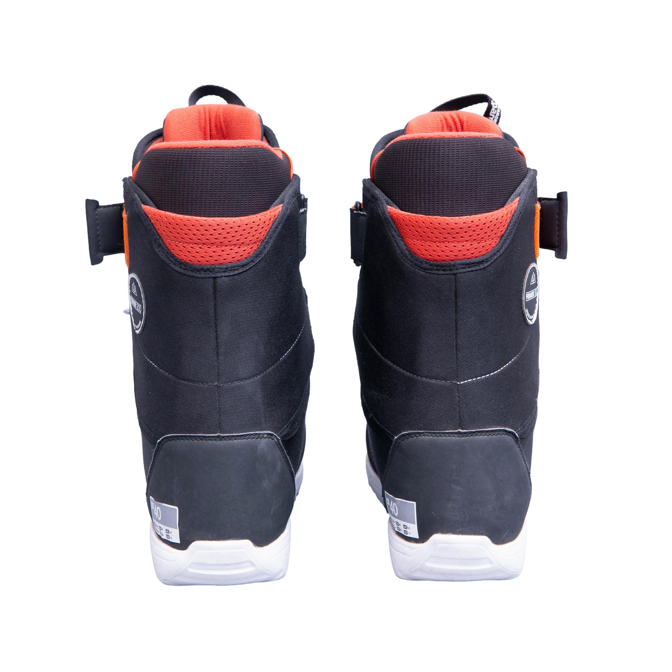 Bota Snowboard UnIssex Decathlon Wedze Foraker 301 Preta - Tamanho 37 BR