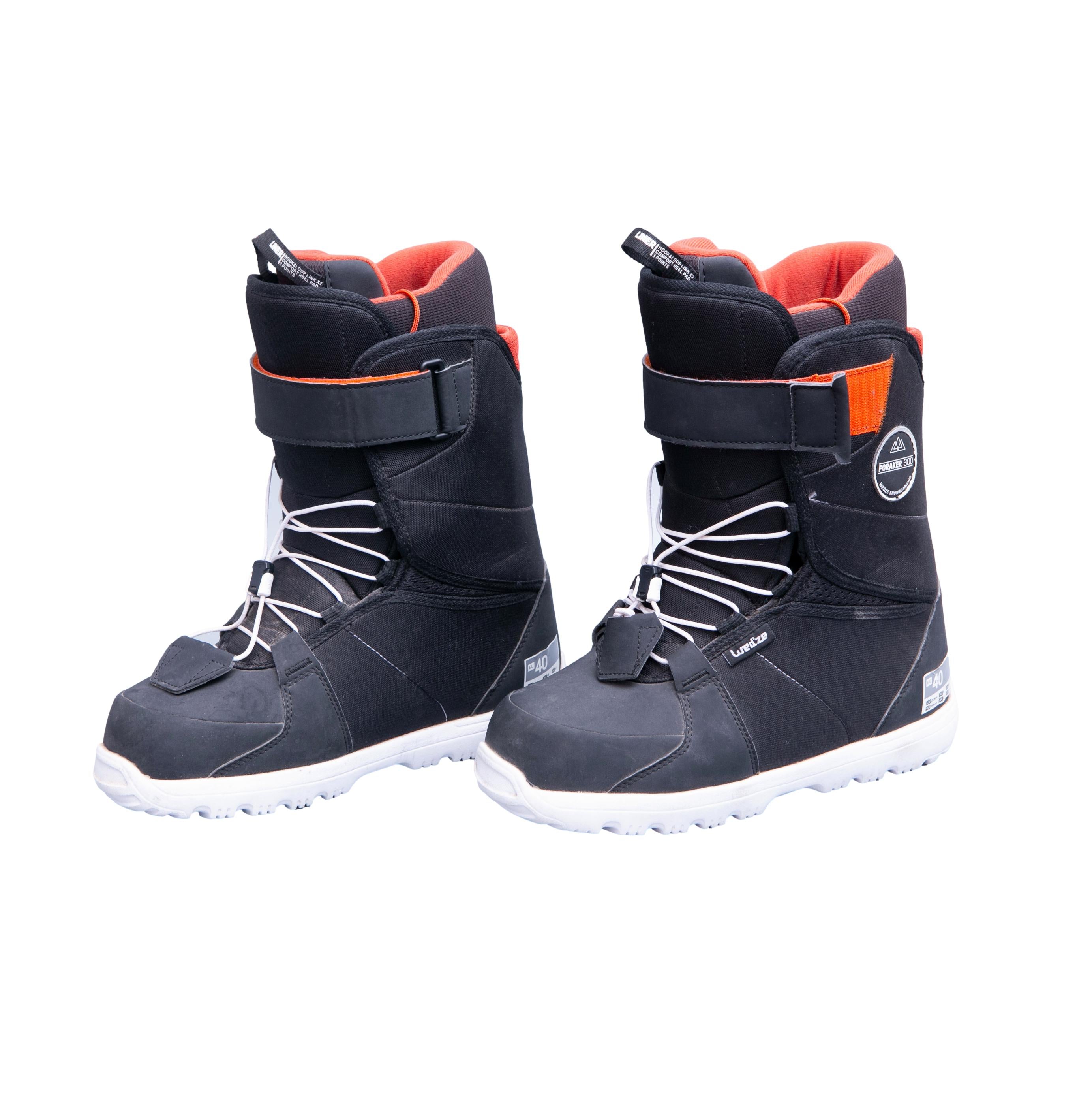 Bota Snowboard UnIssex Decathlon Wedze Foraker 301 Preta - Tamanho 37 BR