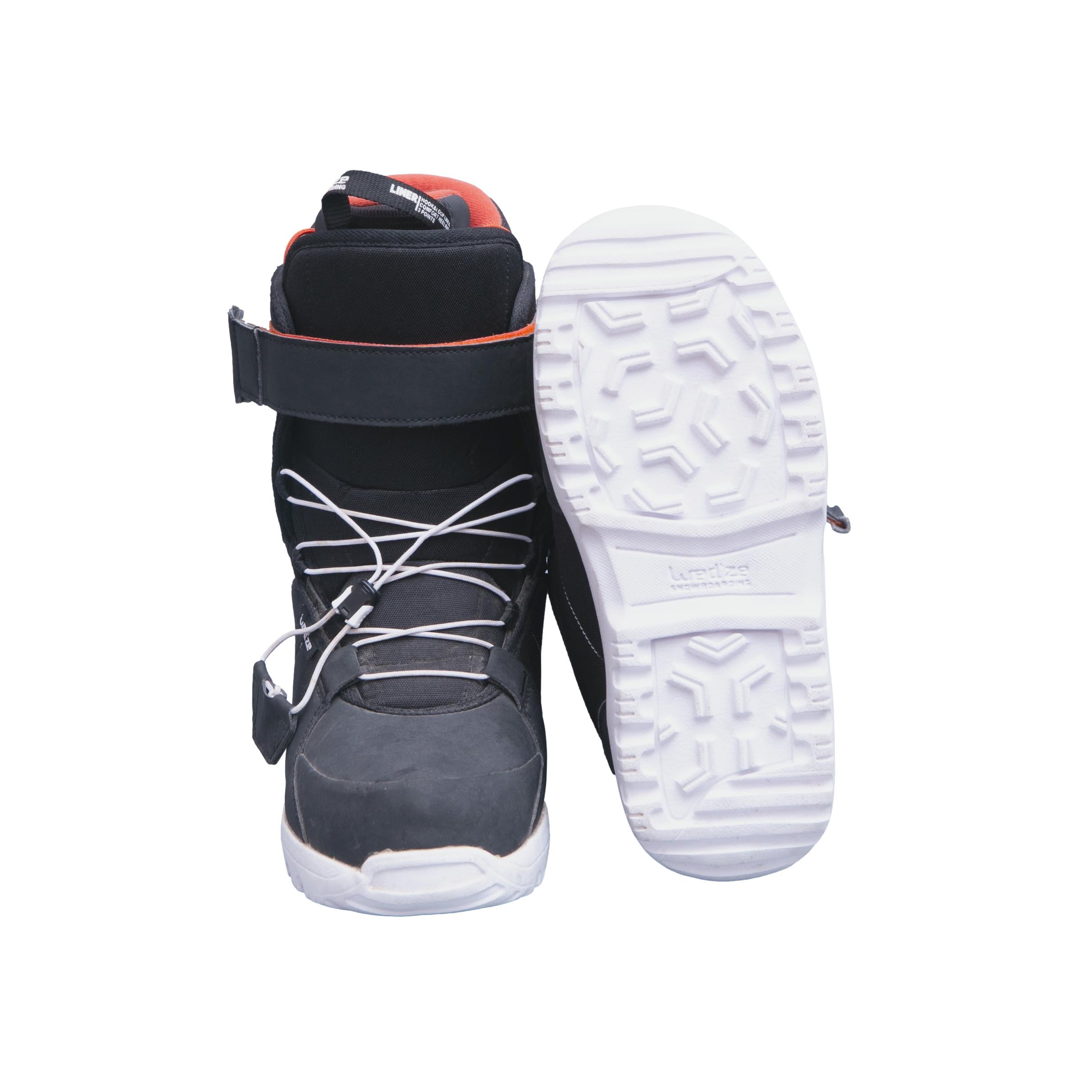 Bota Snowboard UnIssex Decathlon Wedze Foraker 301 Preta - Tamanho 37 BR