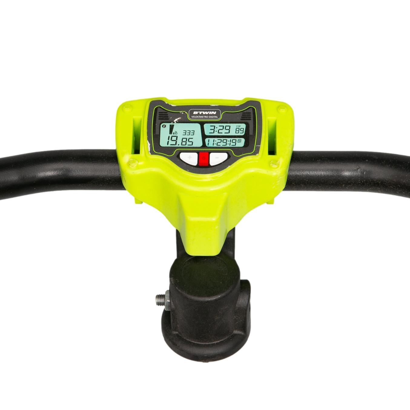 Bicicleta Infantil Ciclismo B'TWIN Runride 520 Preta e Verde
