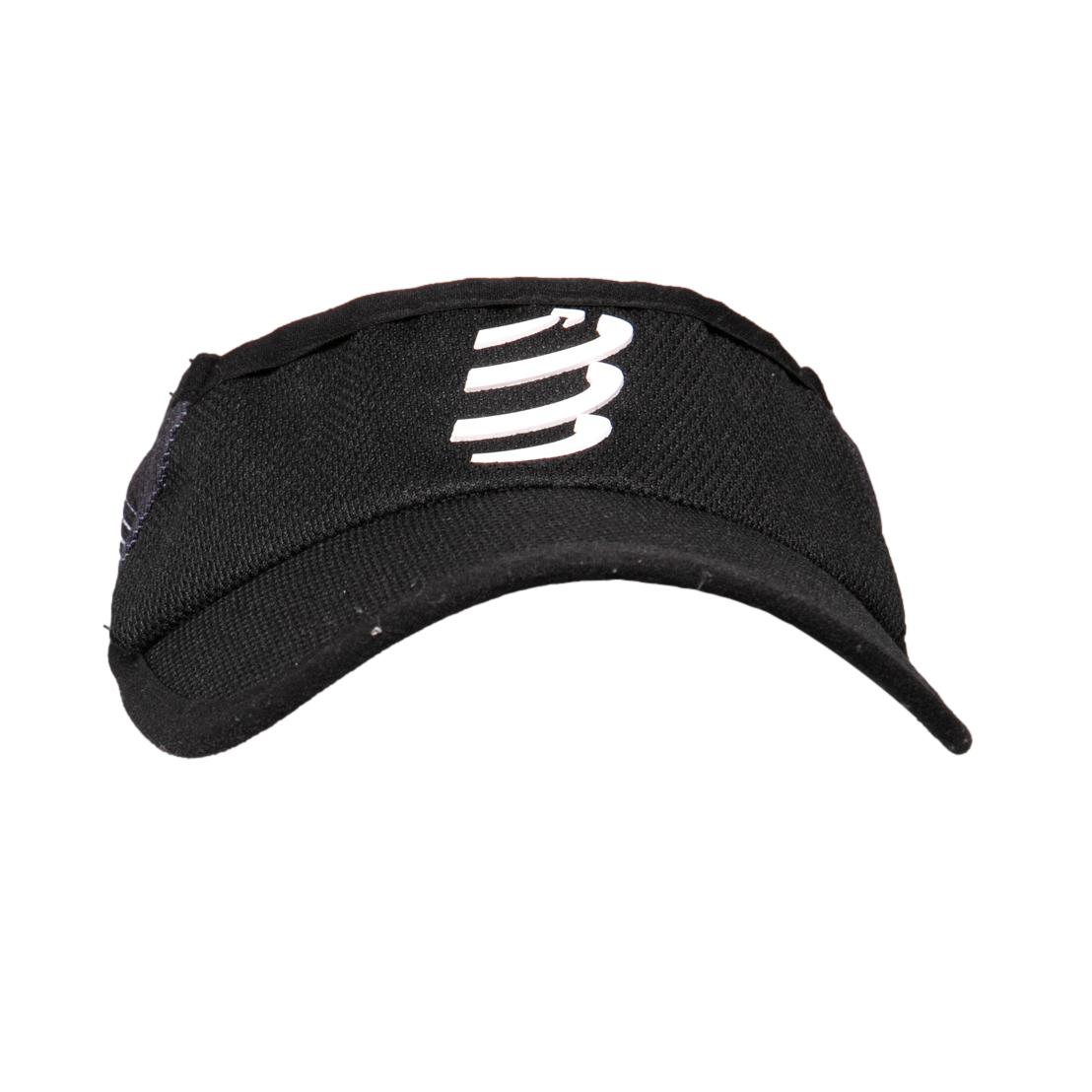 Viseira Unissex Compressport Preto - Tamanho Único