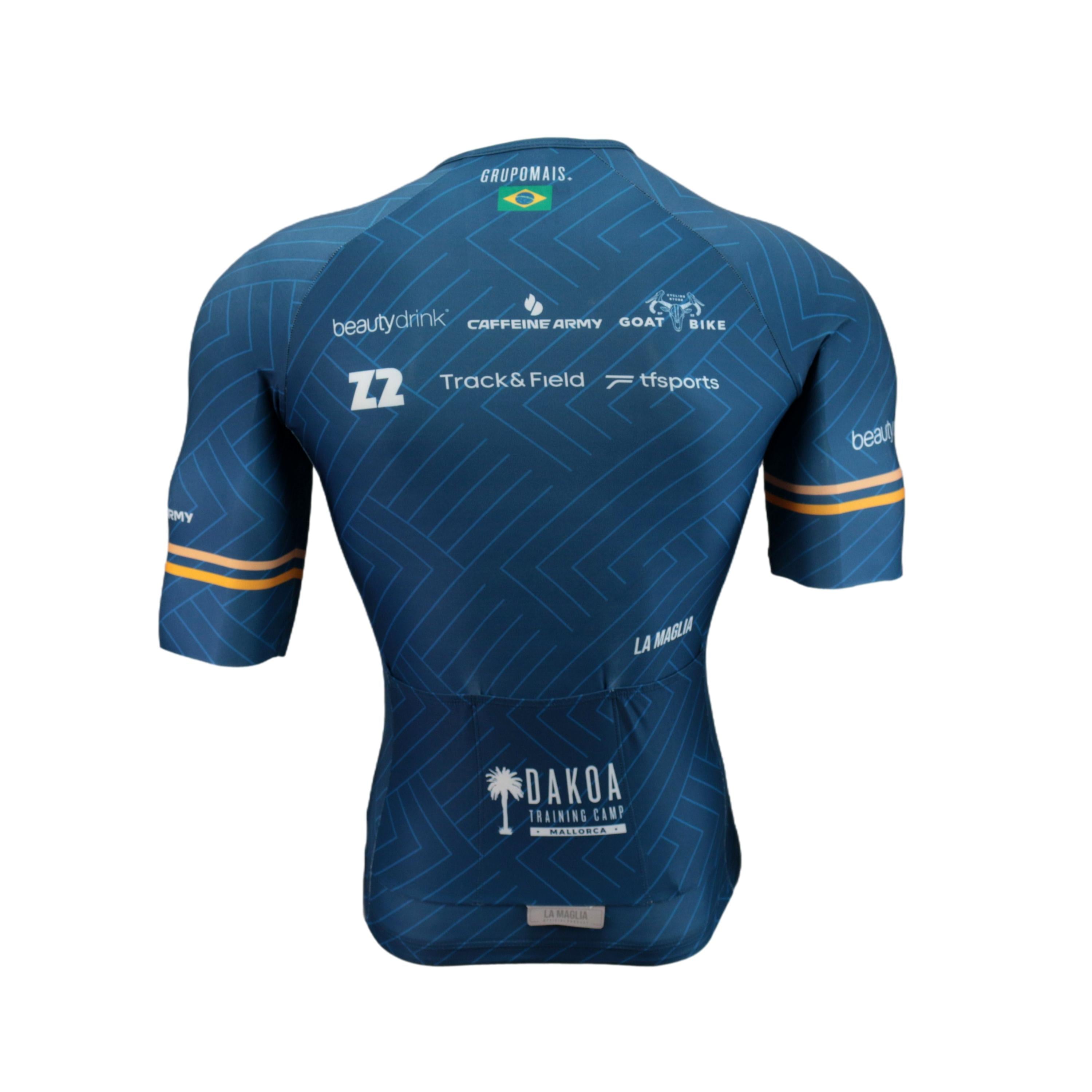 Jersey Feminina La Maglia Azul - Tamanho XS
