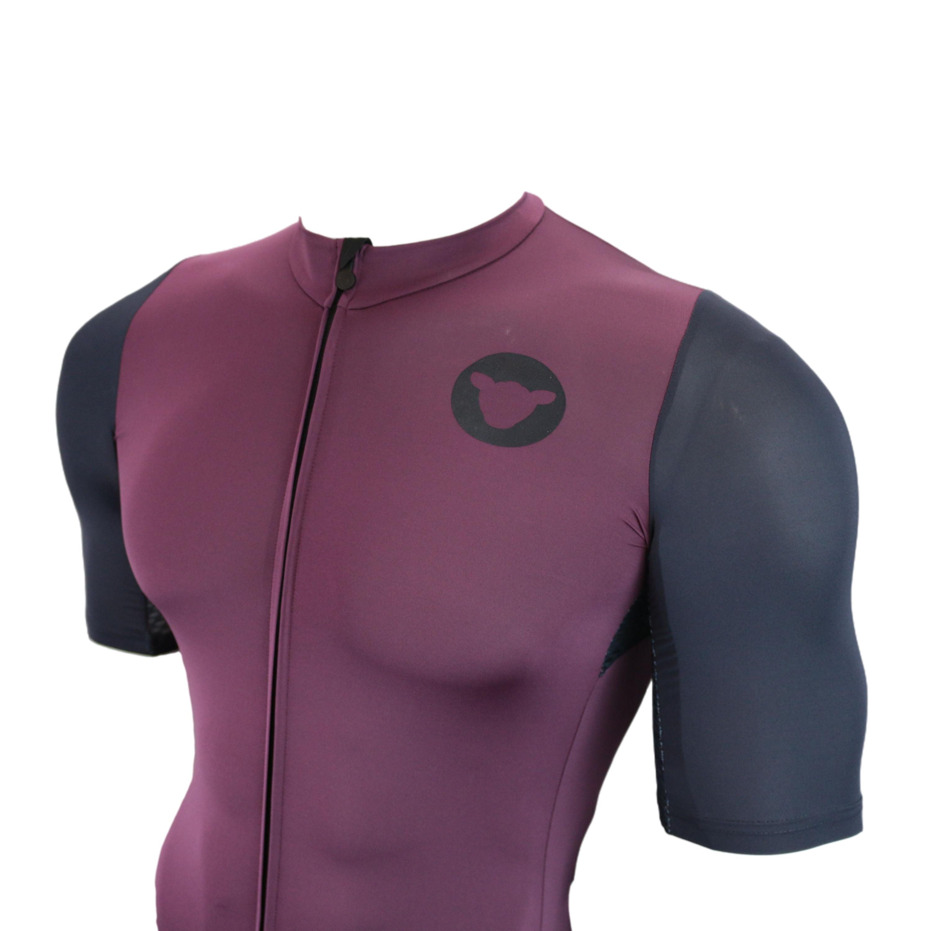 Jersey Feminina Black Sheep Cycling - Bordô e Preto - Tamanho S - foto 3