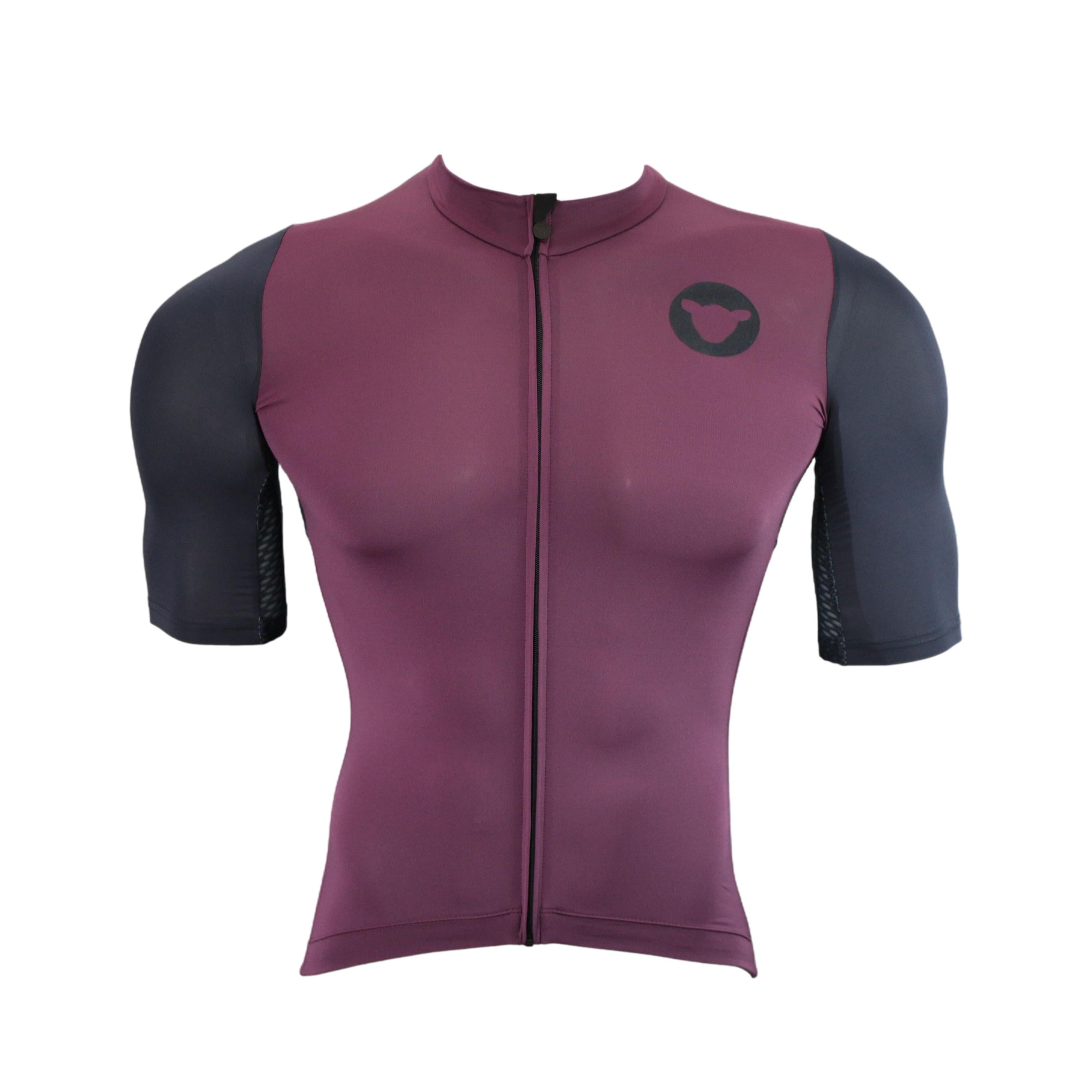 Jersey Feminina Black Sheep Cycling - Bordô e Preto - Tamanho S