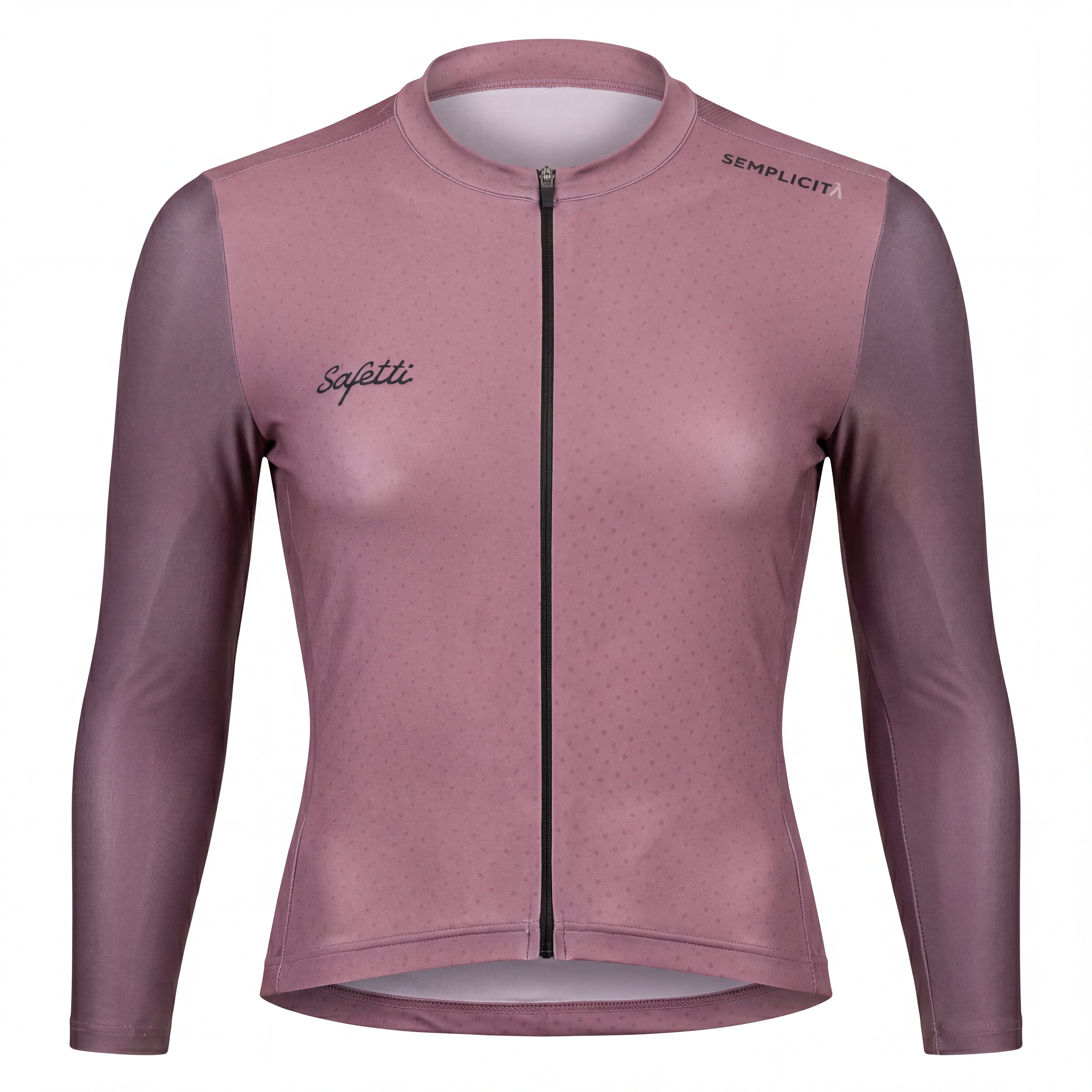 Jersey Manga Longa Feminina Safetti Simplicitá Roxo - Tamanho P