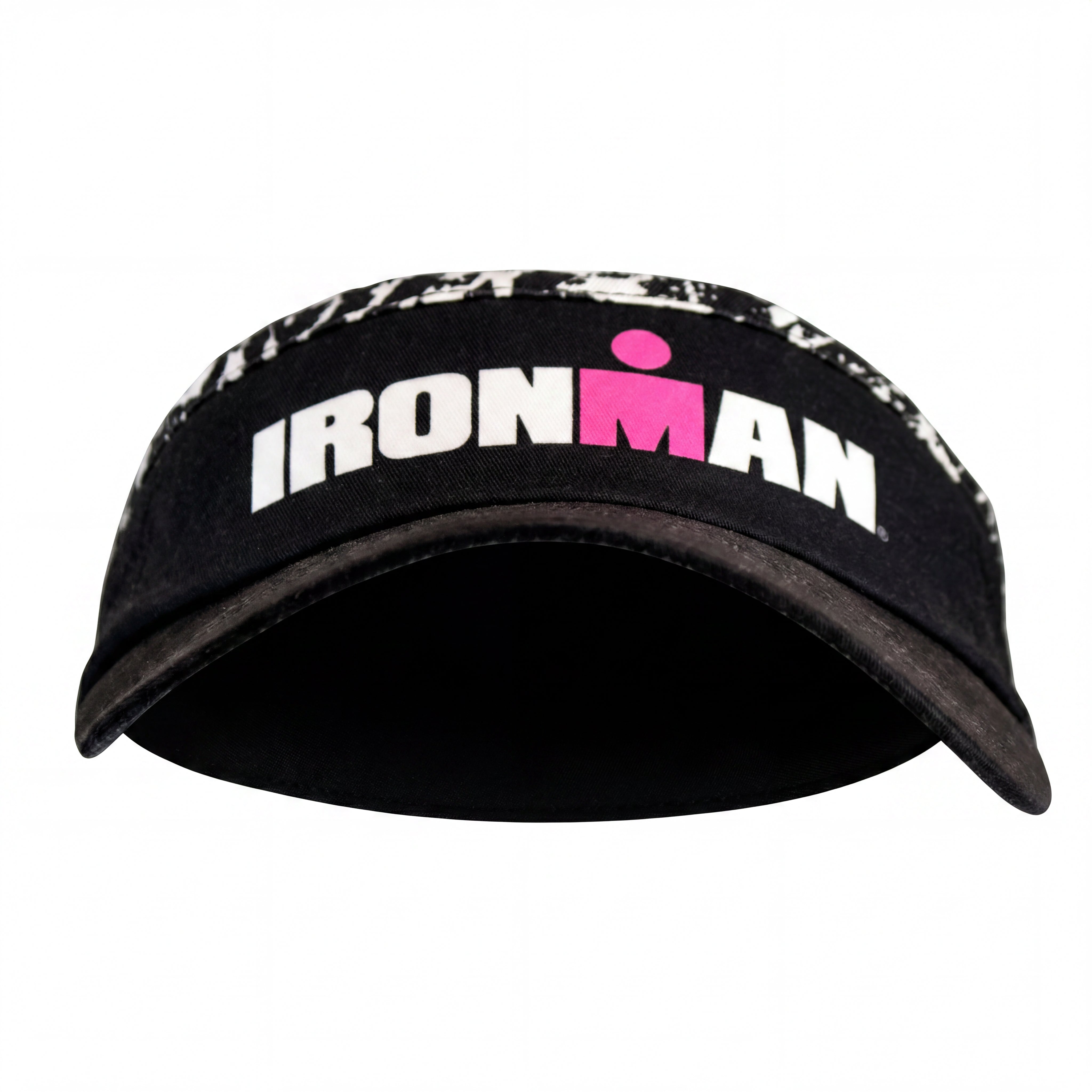 Viseira Feminina IronMan Preta e Rosa - Tamanho Único