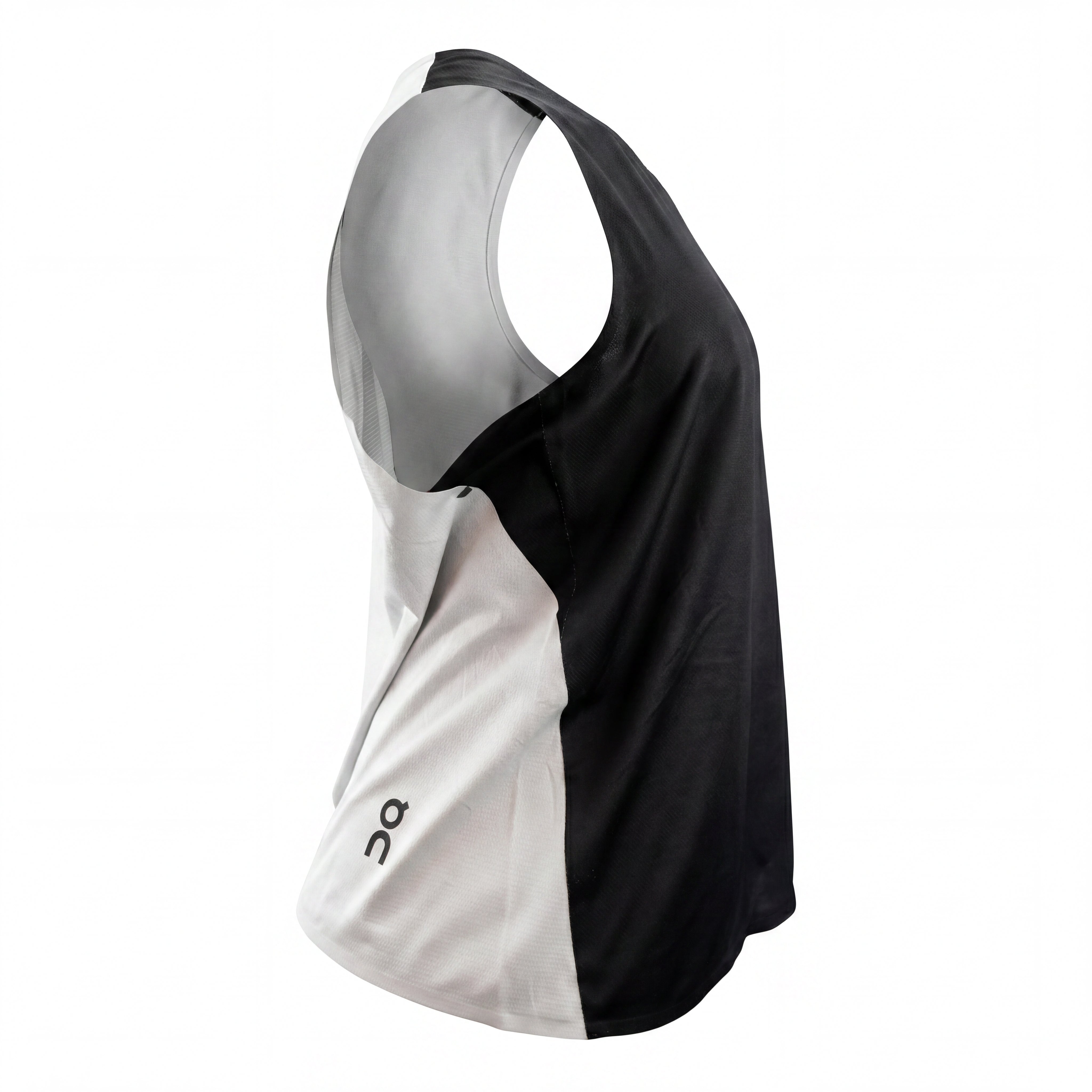 Regata Feminino ON Running Performance Tank Respirável Preta e Cinza - Tamanho P