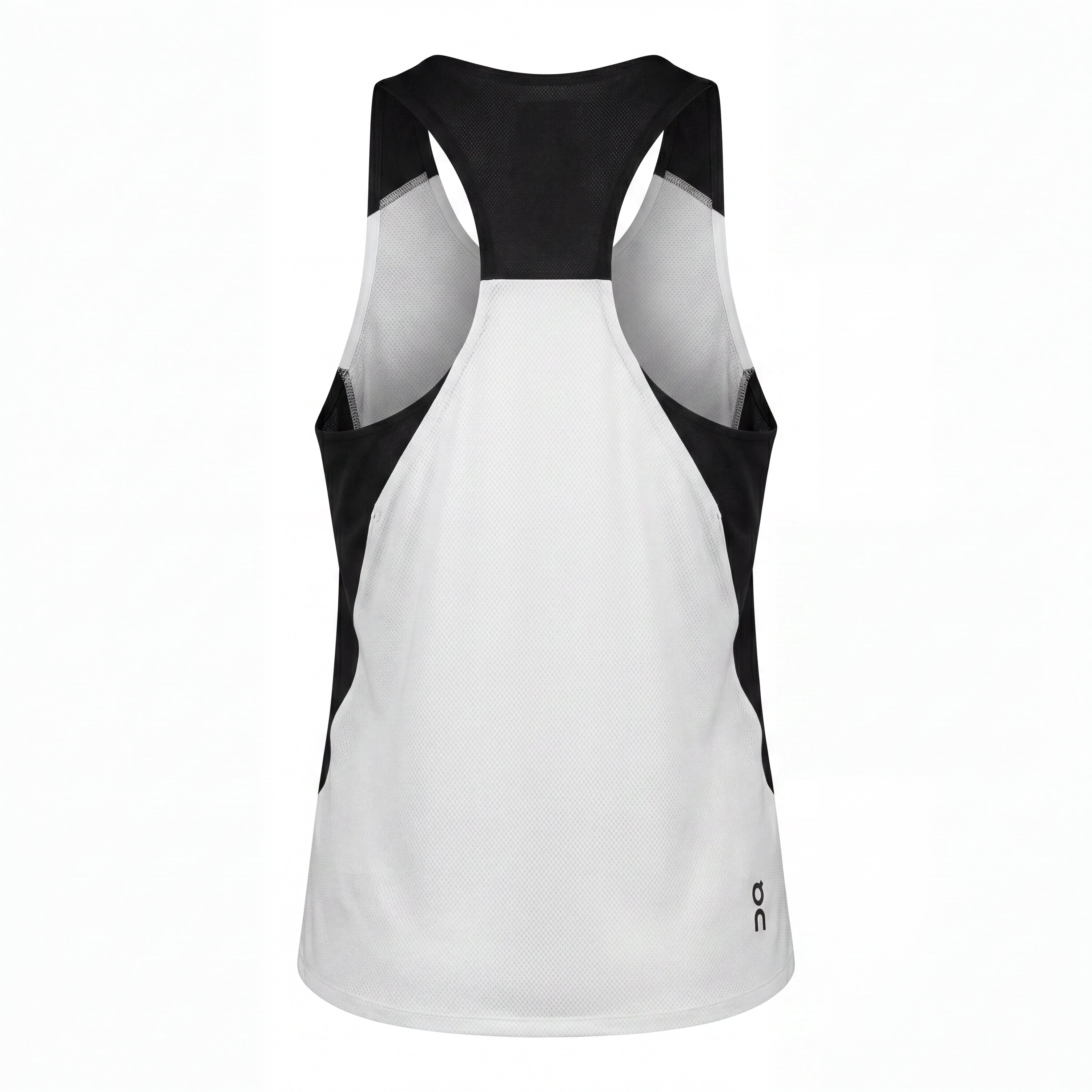 Regata Feminino ON Running Performance Tank Respirável Preta e Cinza - Tamanho P