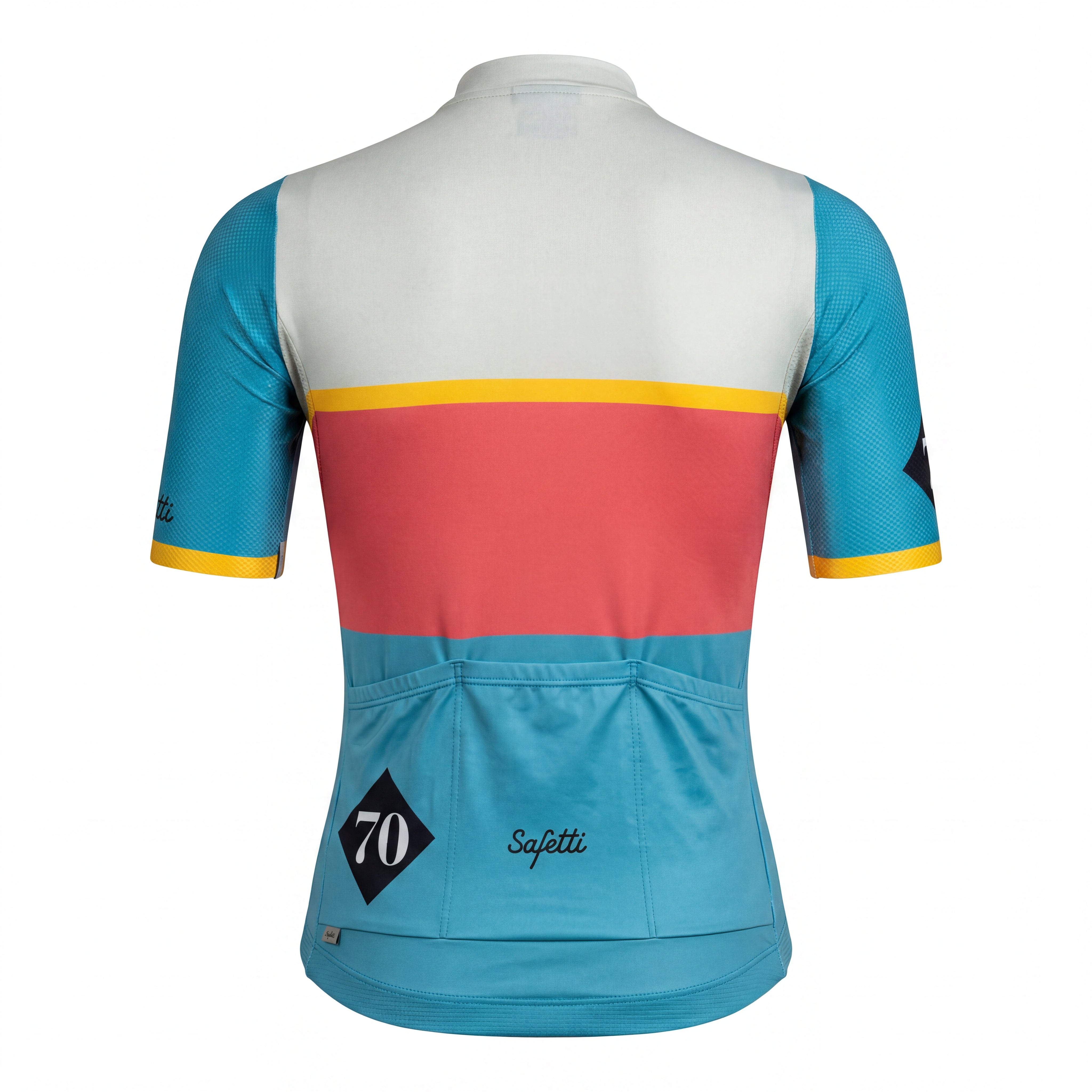 Jersey Feminina Ciclismo Safetti Heritage Legends Colorido - Tamanho PP