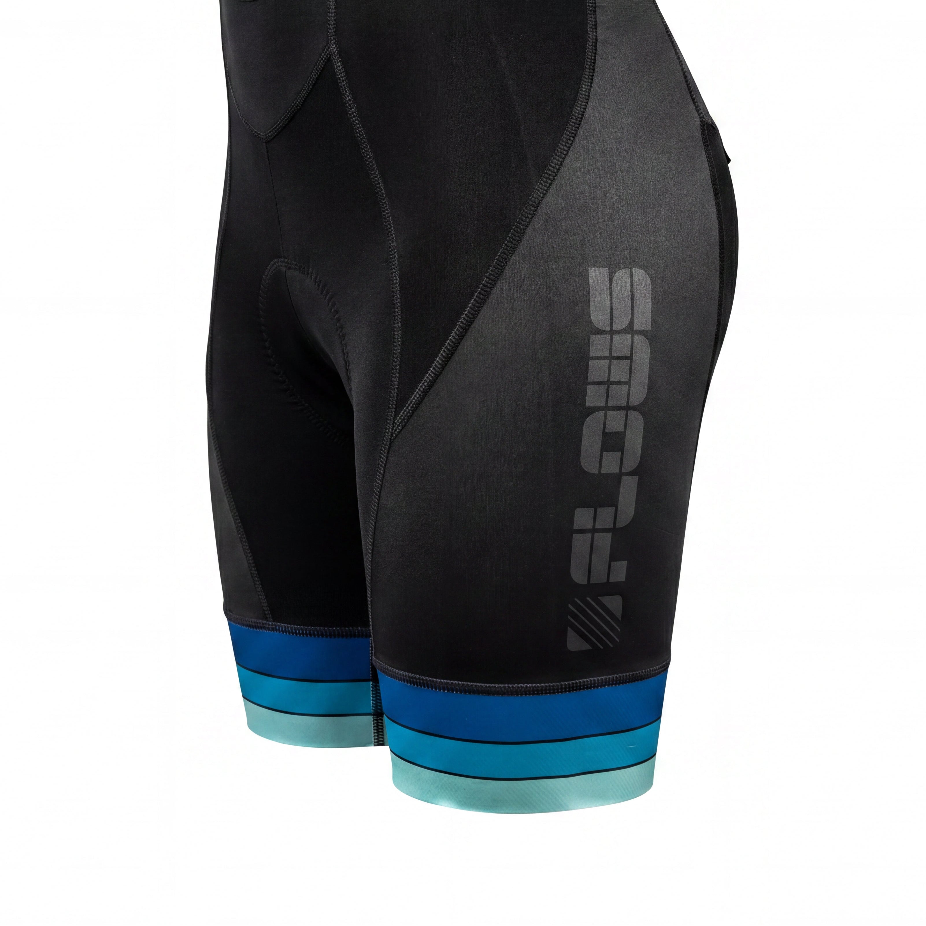 Bretelli Feminino Ciclismo Safetti Flows Preto - Tamanho P