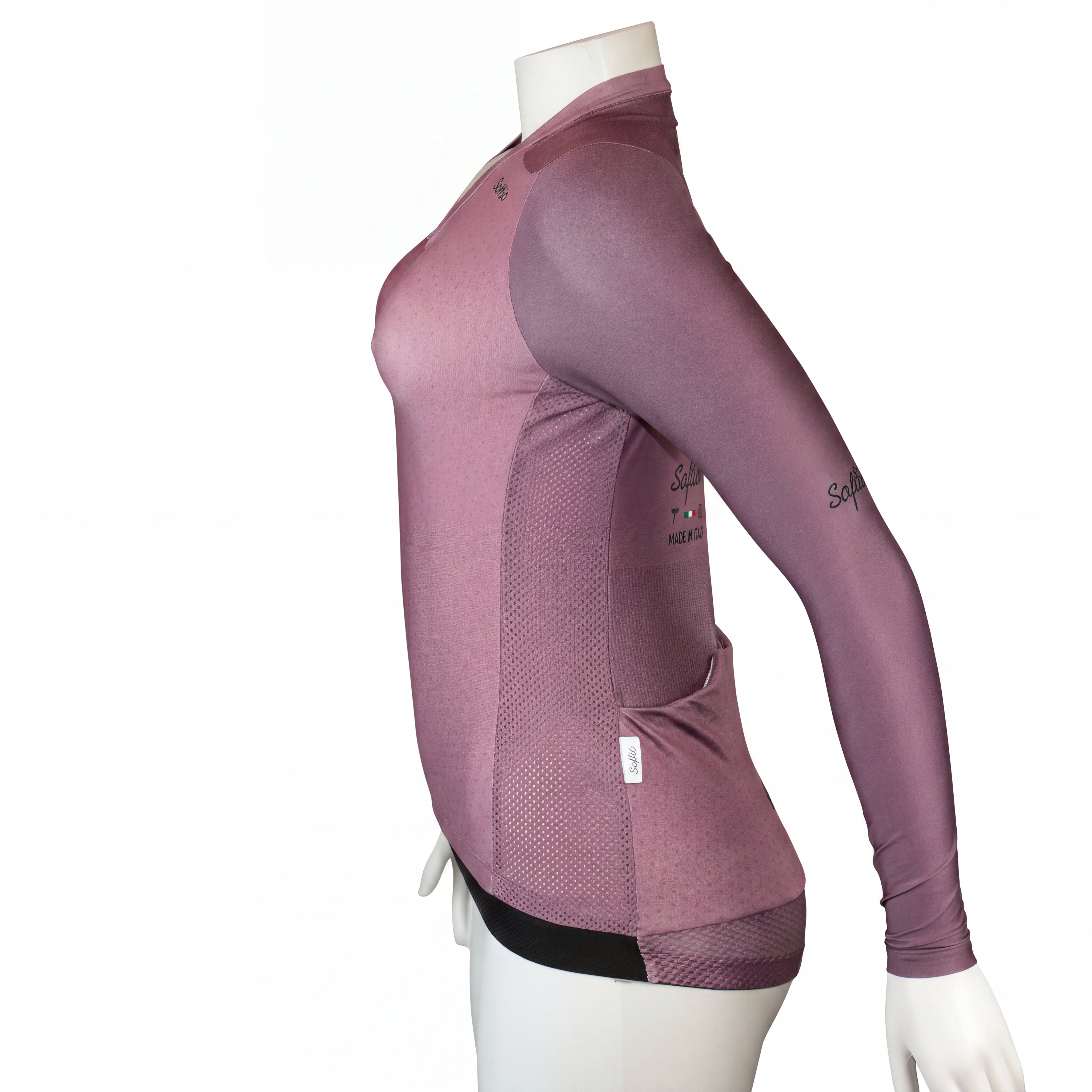 Jersey Manga Longa Feminina Safetti Simplicitá Roxo - Tamanho P