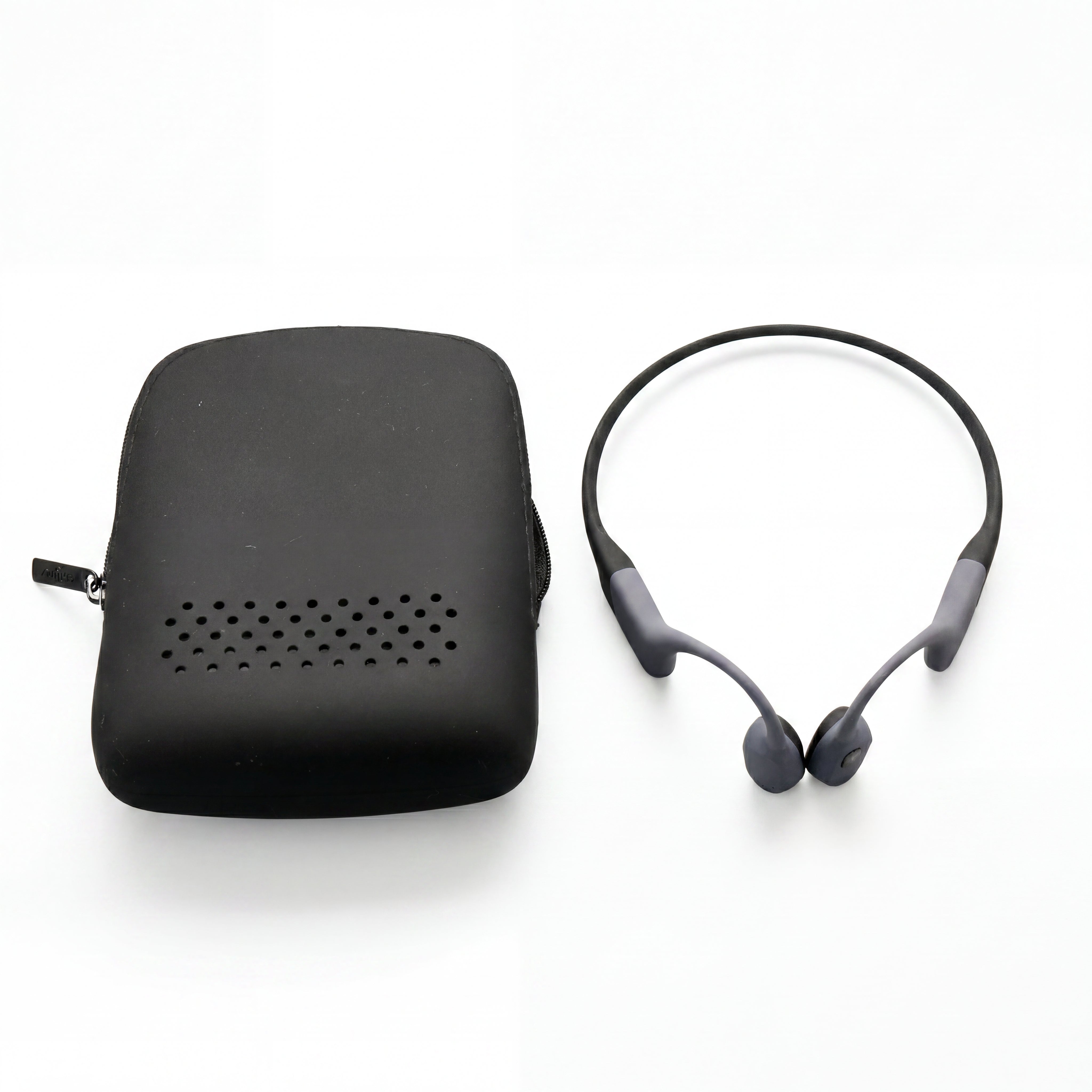 Fone de Ouvido Shokz S710 Cinza e Preto
