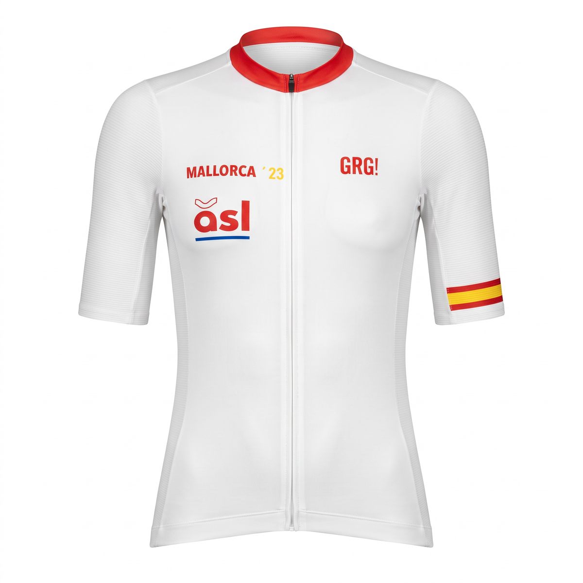 Jersey Feminina Go Rigo Go! Mallorca '23 Espanã Branca - Tamanho XS