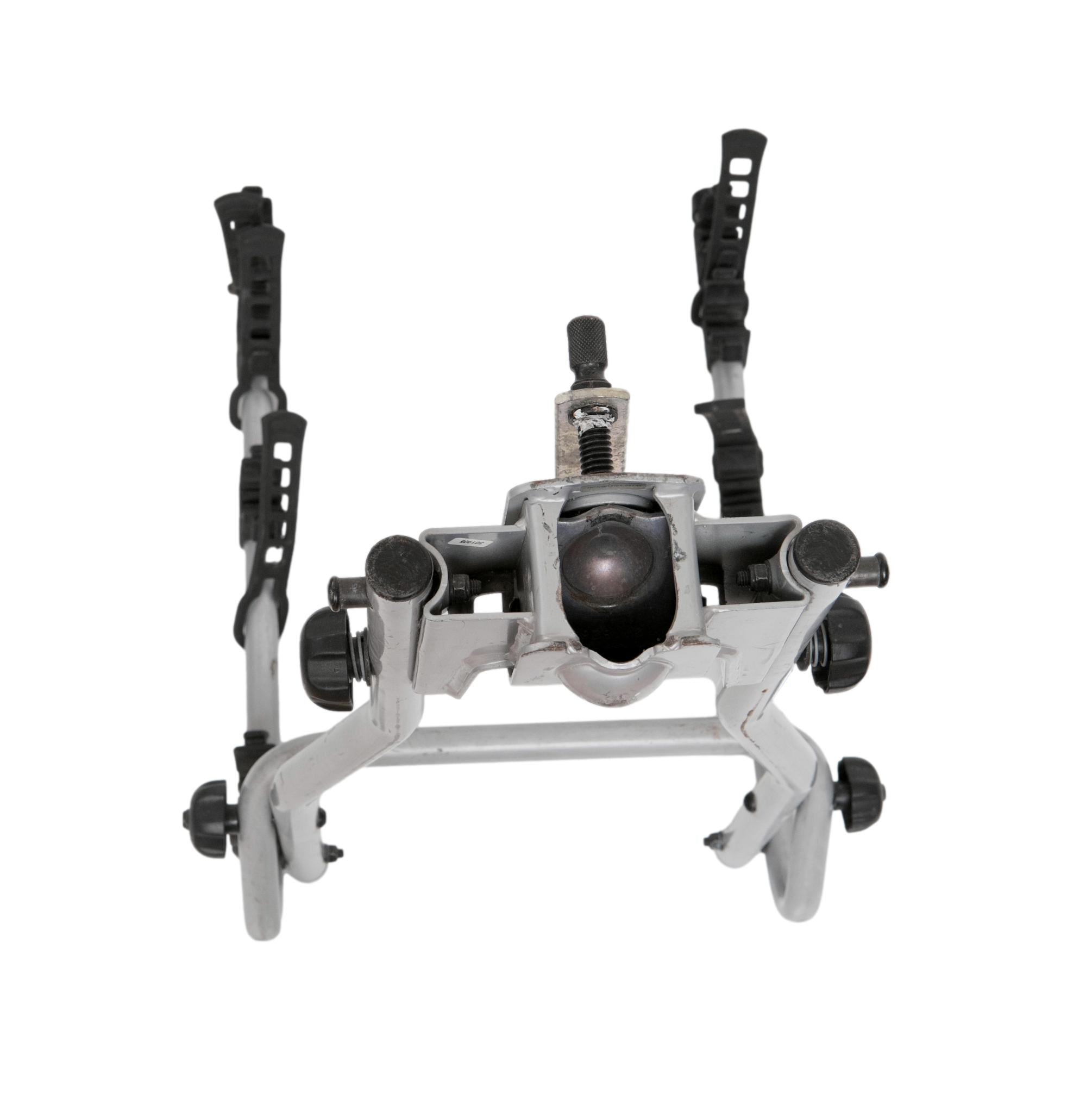 Suporte + Placa de Sinalização Thule Ciclismo Preto e Prata - Tamanho Único