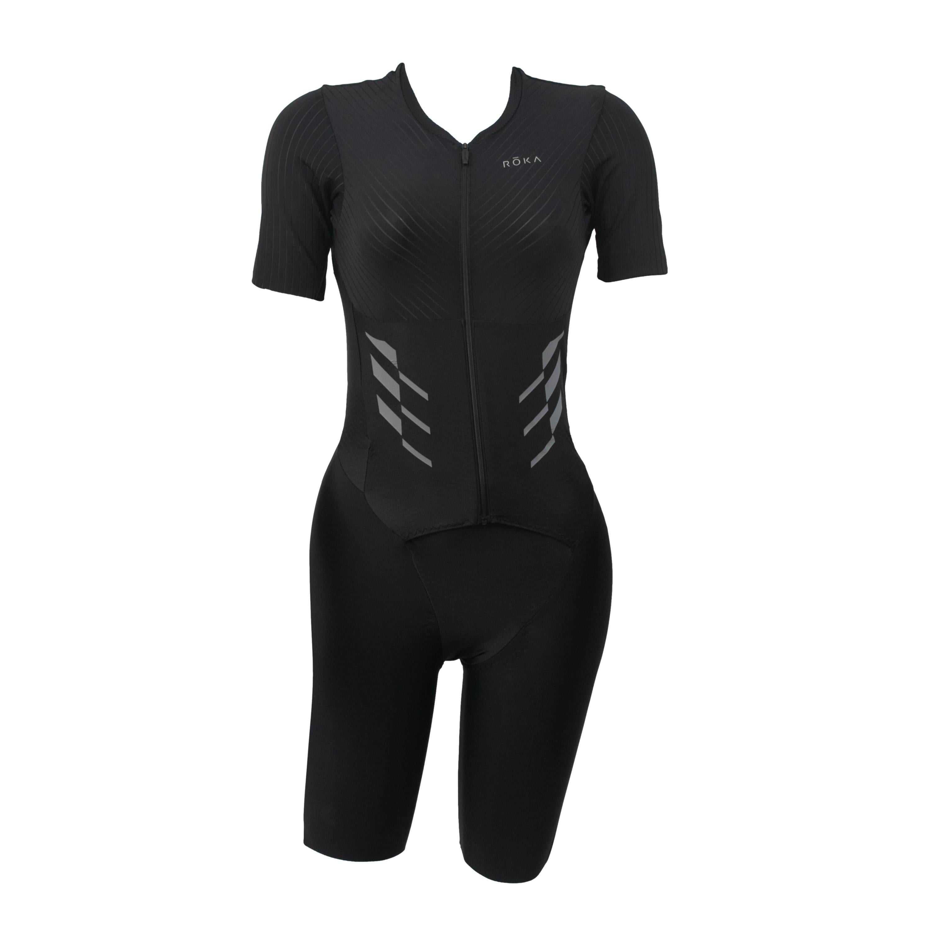 Macacão Feminino Ciclismo Curto Roka Elite Aero II - Tamanho M