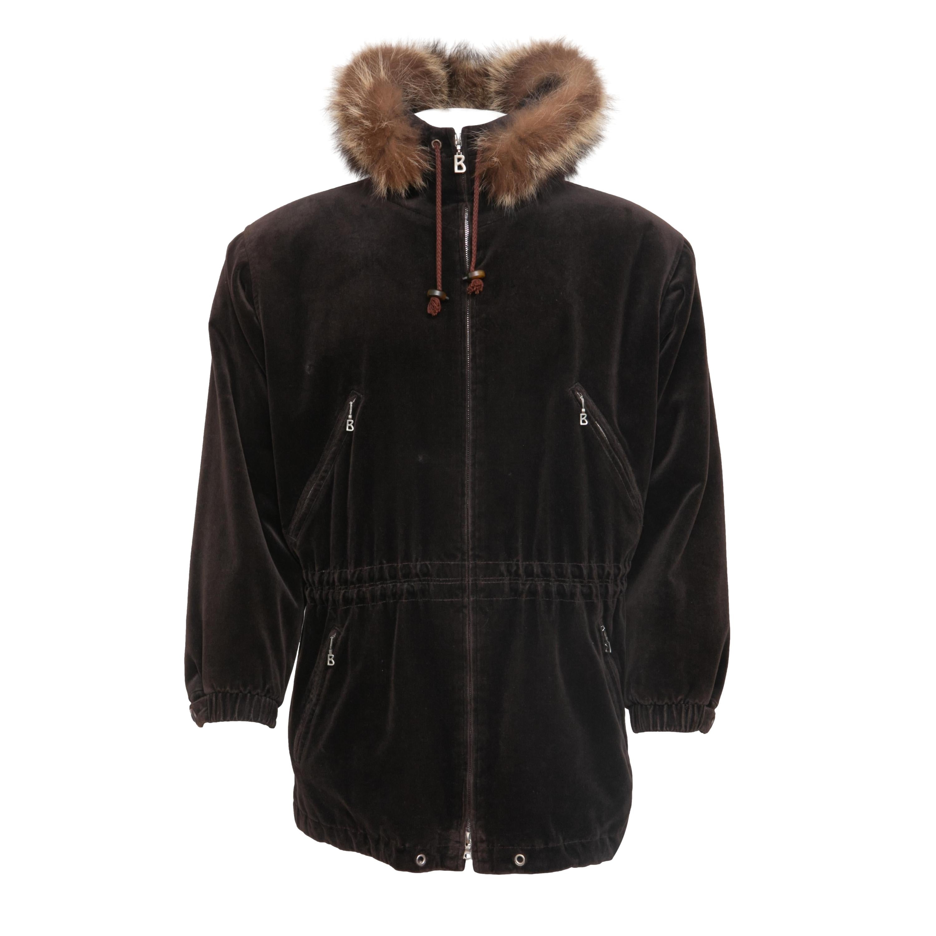 Casaco Feminino Ski Bogner Parka Marrom - Tamanho 8