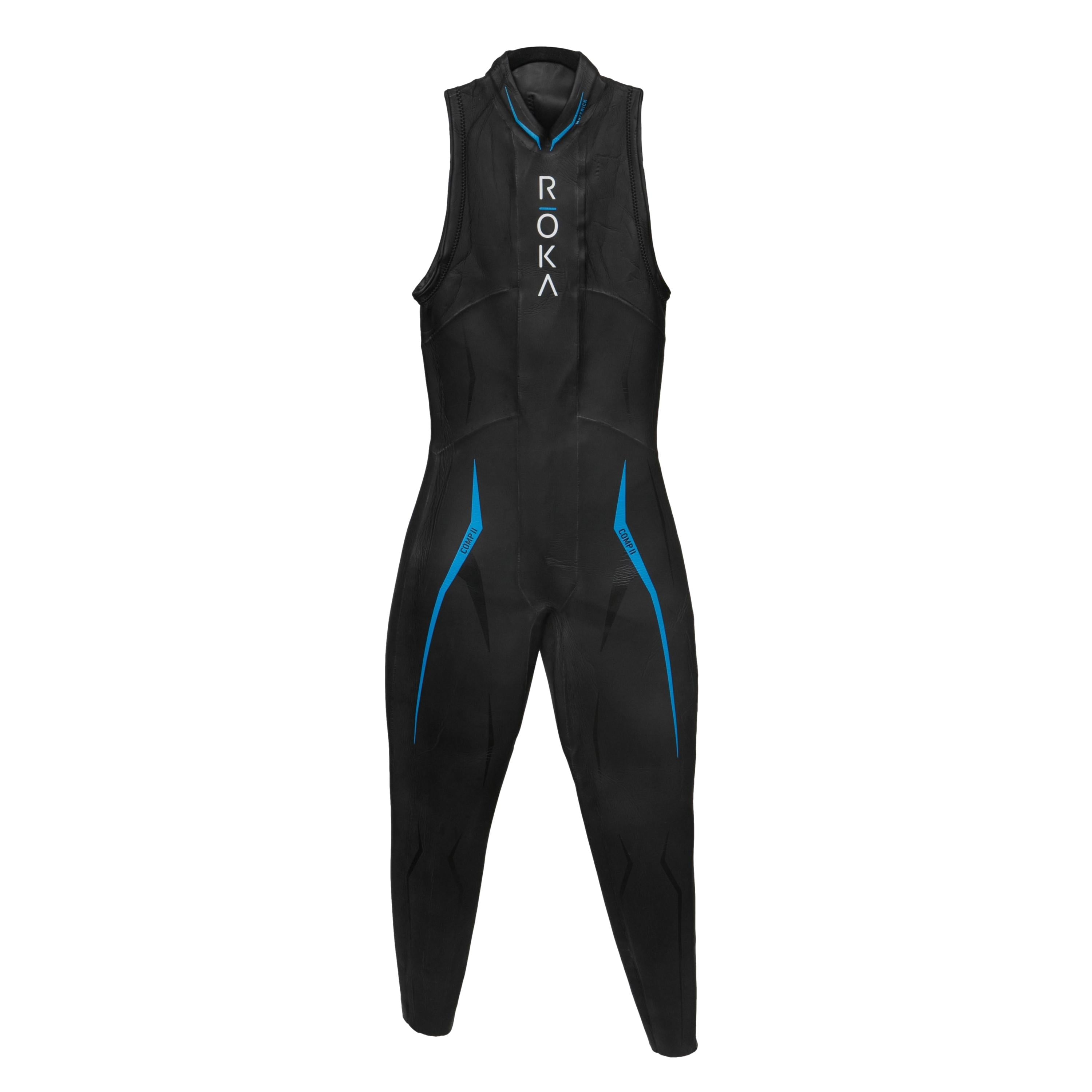 Macacão Masculino Mergulho Neoprene Long John Roka Maverick Comp II Preto - Tamanho	M