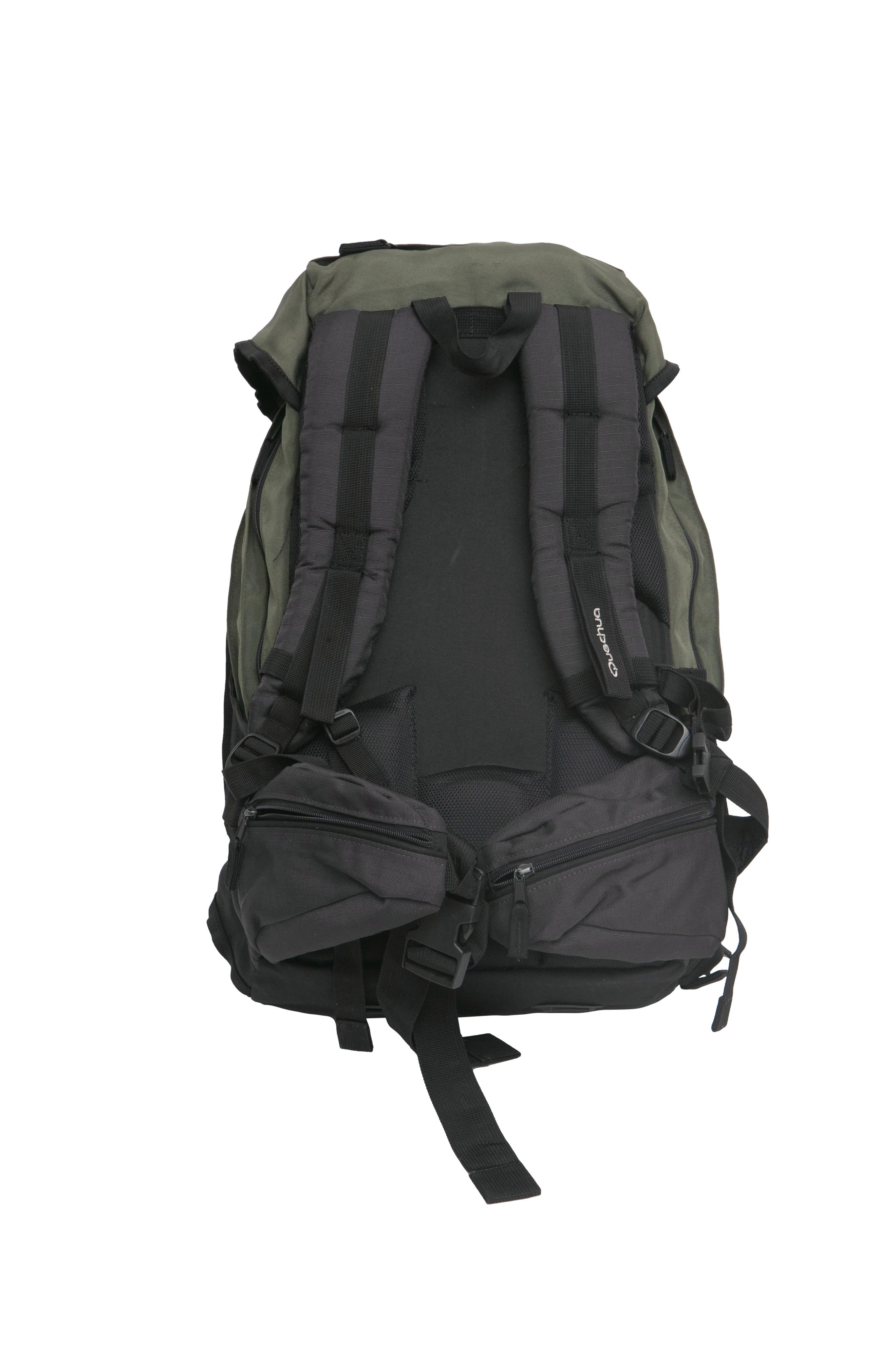 Mochila Unissex Trilha	Quechua Forclaz Verde/Preta - Tamanho 50 litros