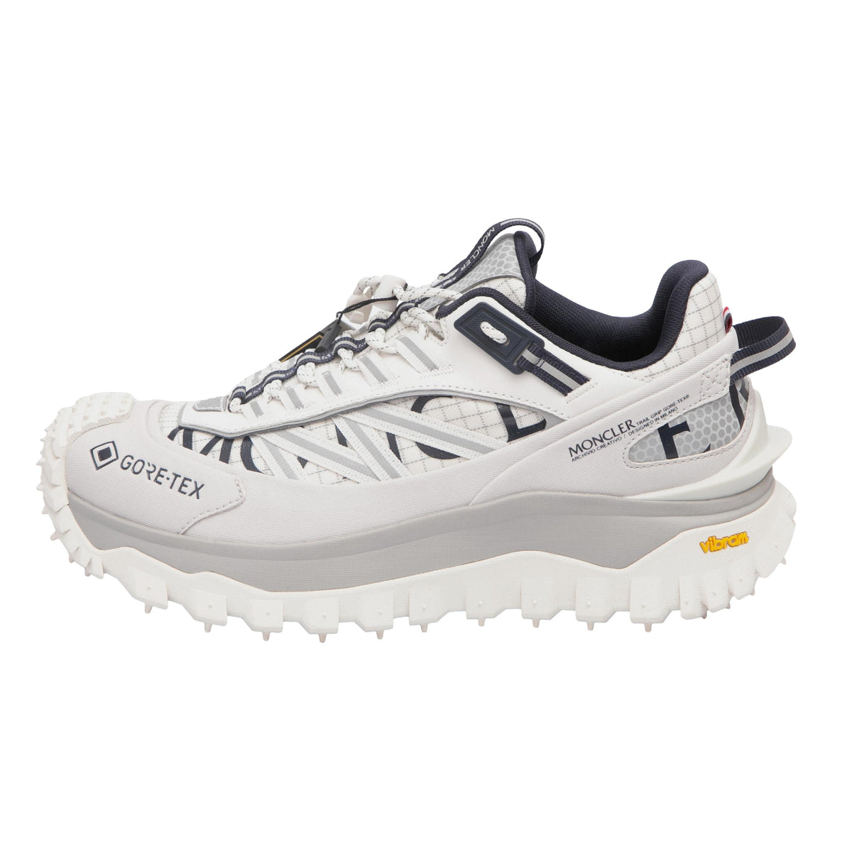 Tênis Casual Moncler Vibram Megagrip Cinza/ Branco | Unend