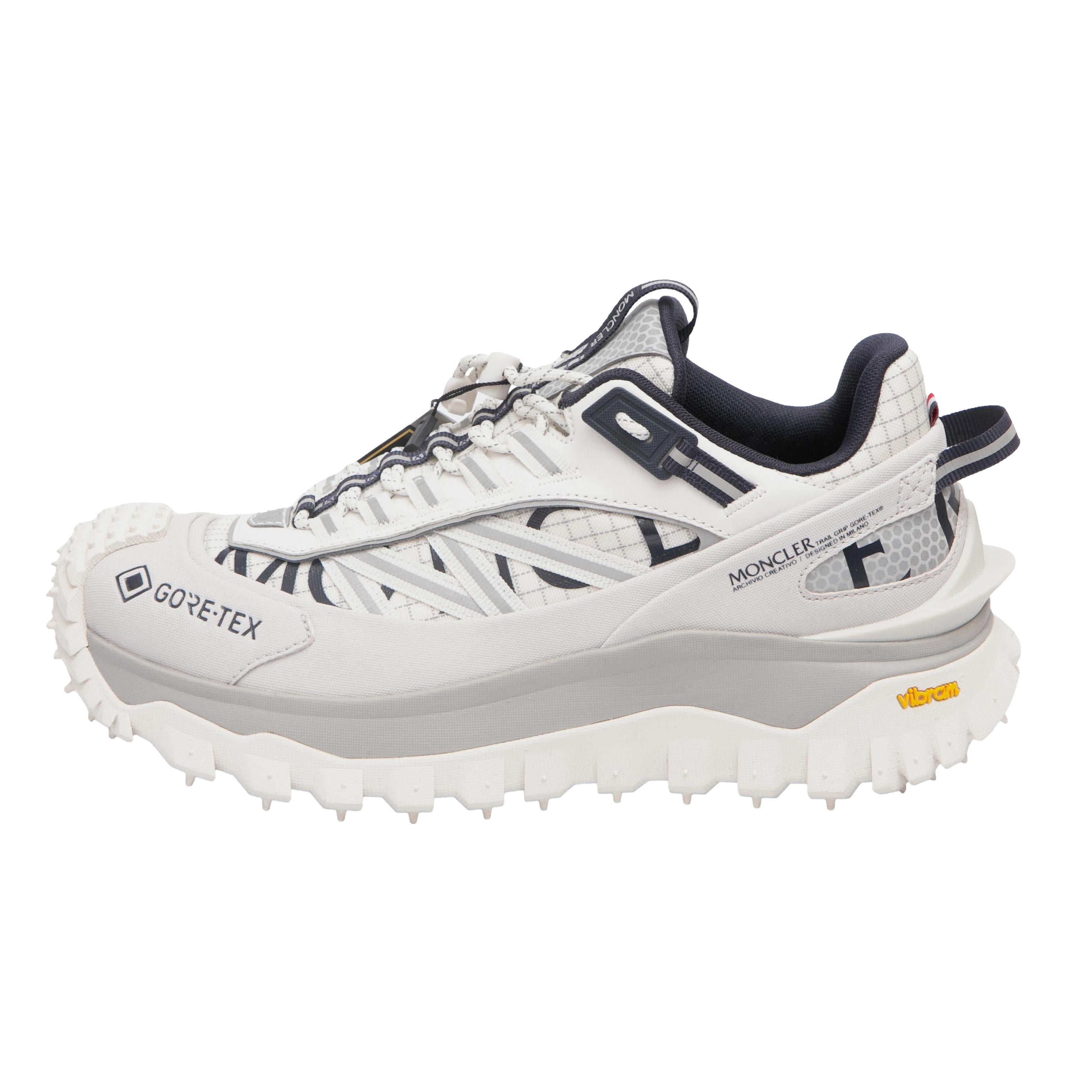 Tênis Unissex Moncler	Vibram Megagrip Cinza/ Branco - Tamanho 41