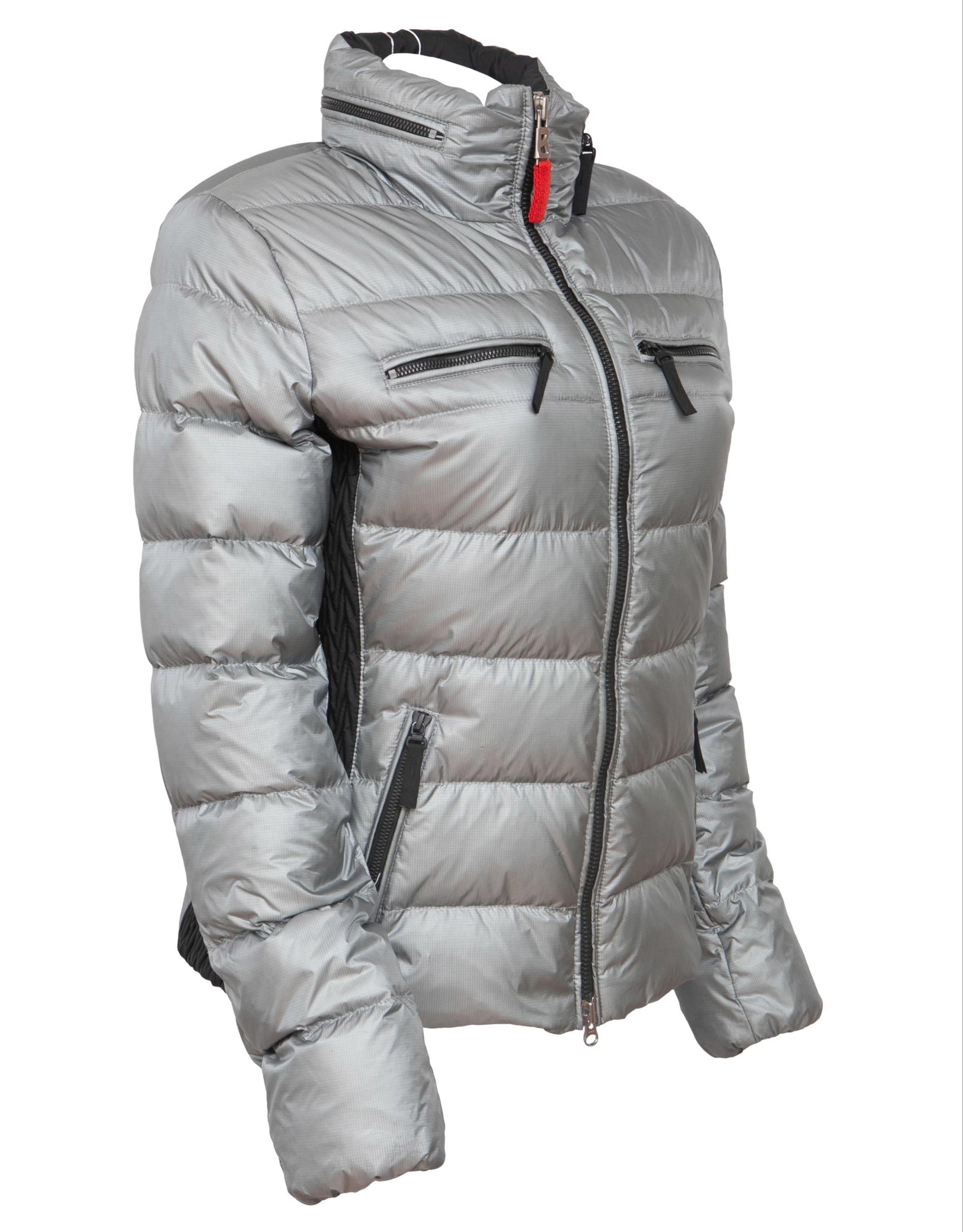 Casaco Feminino Ski Bogner Fire+Ice Cinza/Preto - Tamanho M
