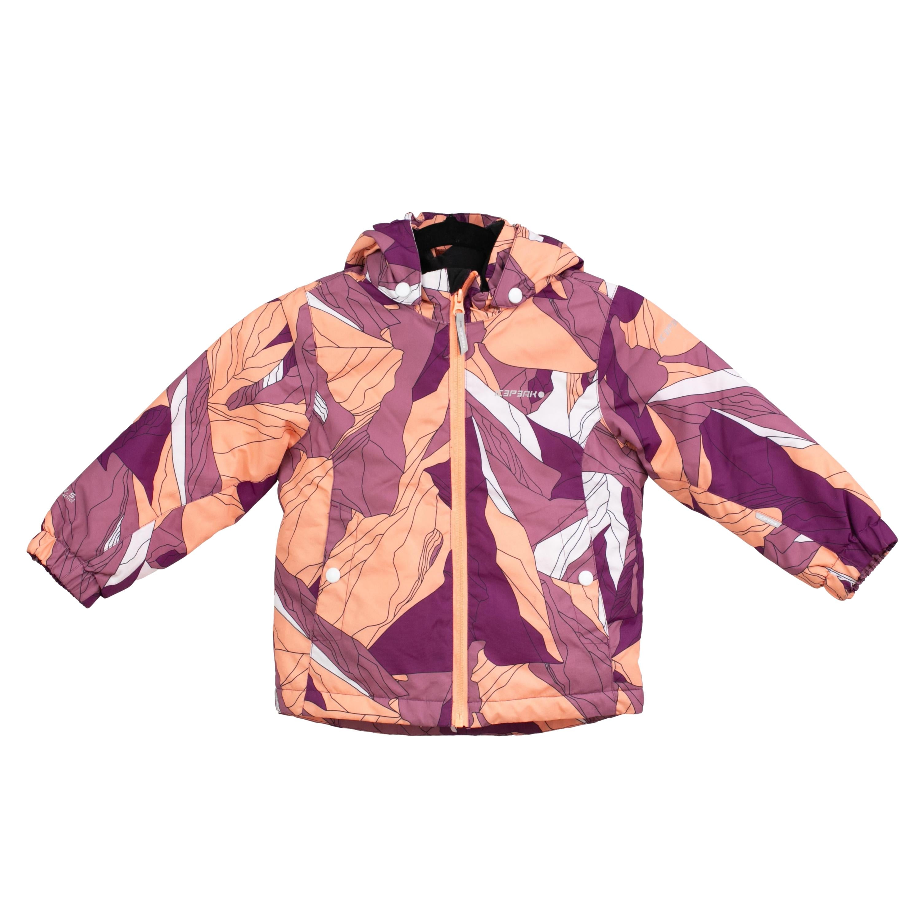 Casaco Feminino Infantil Ski Icepeak Japeri Multicolor - 2 a 3 anos