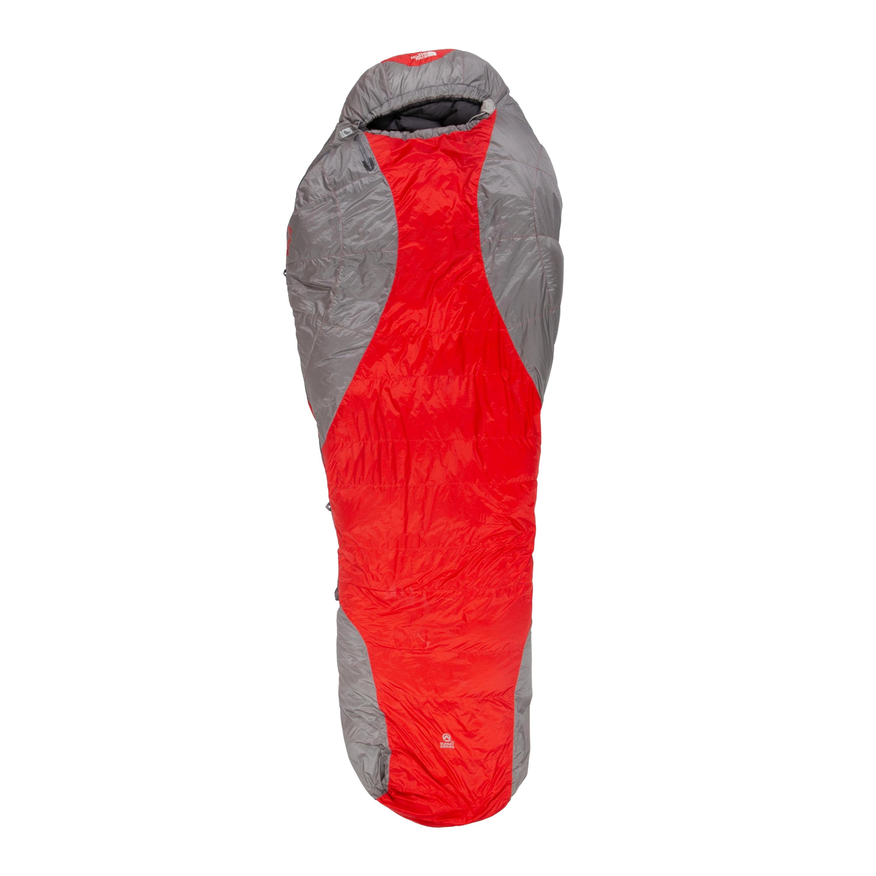 Saco de Dormir Para Montanhismo/Trilha The North Face Summit Series Vermelho/Cinza