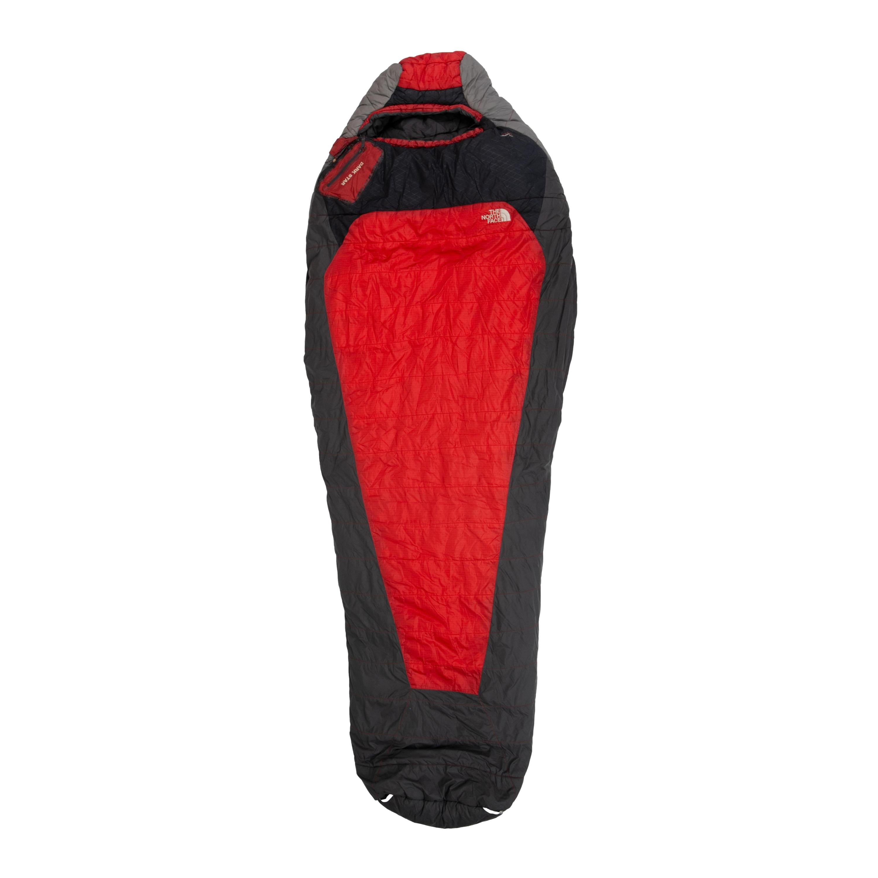 Saco de Dormir Para Montanhismo/Trilha The North Face Dark Star Vermelho e Preto