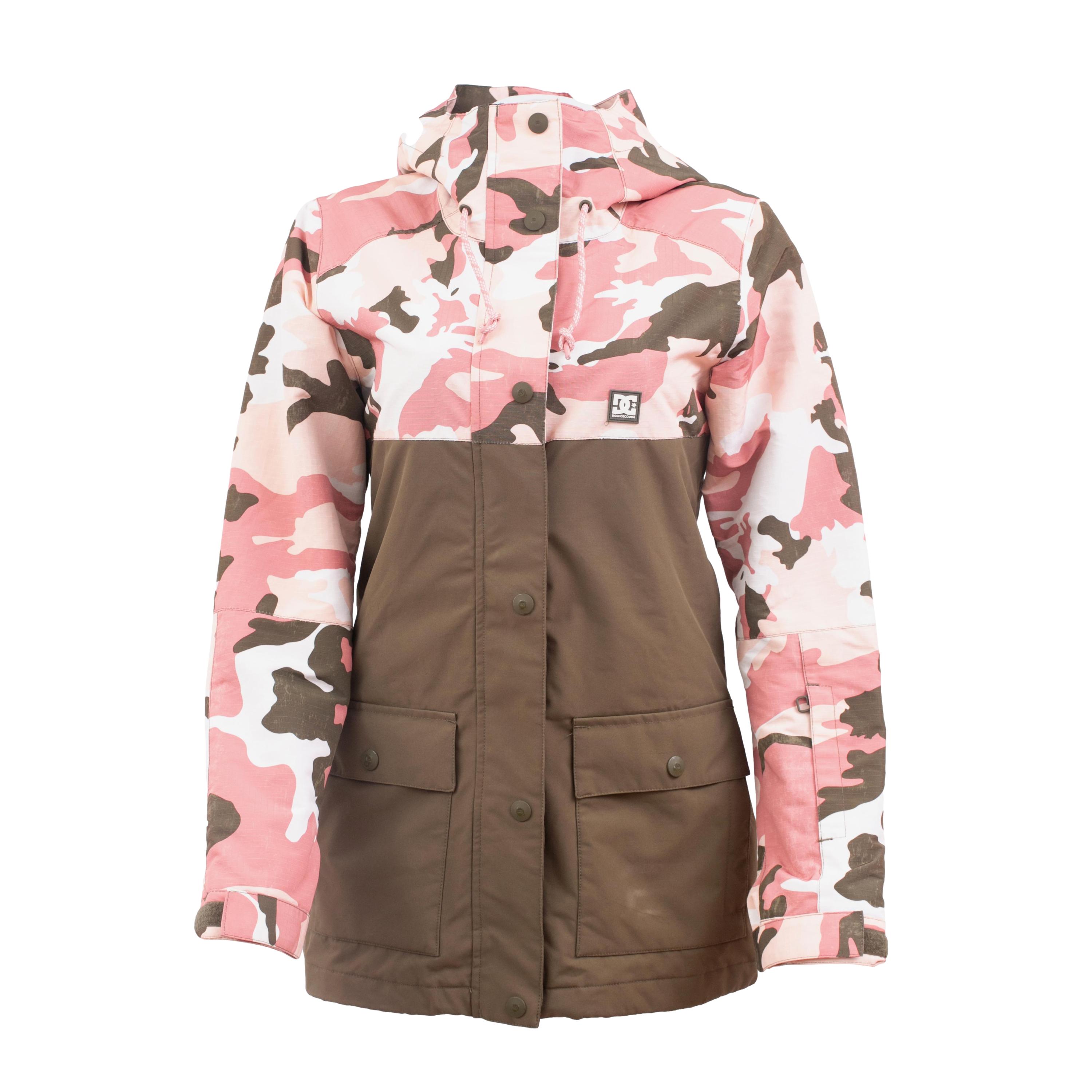 Casaco Feminino Snowboard DC Shoes Camuflado - Tamanho XS