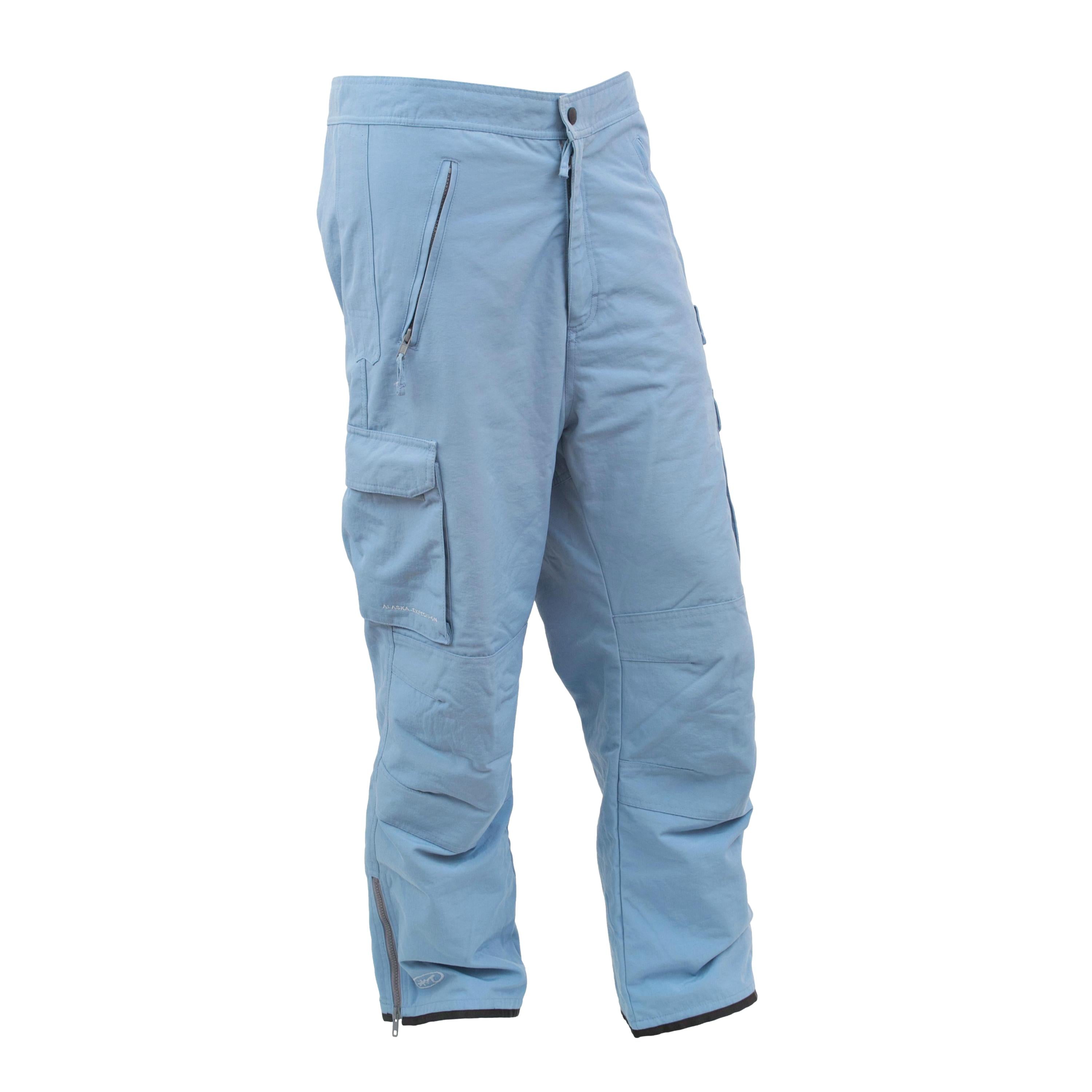 Calça Masculina Snowboard Osklen Storm Tech Alaska Expedition Azul claro - Tamanho M