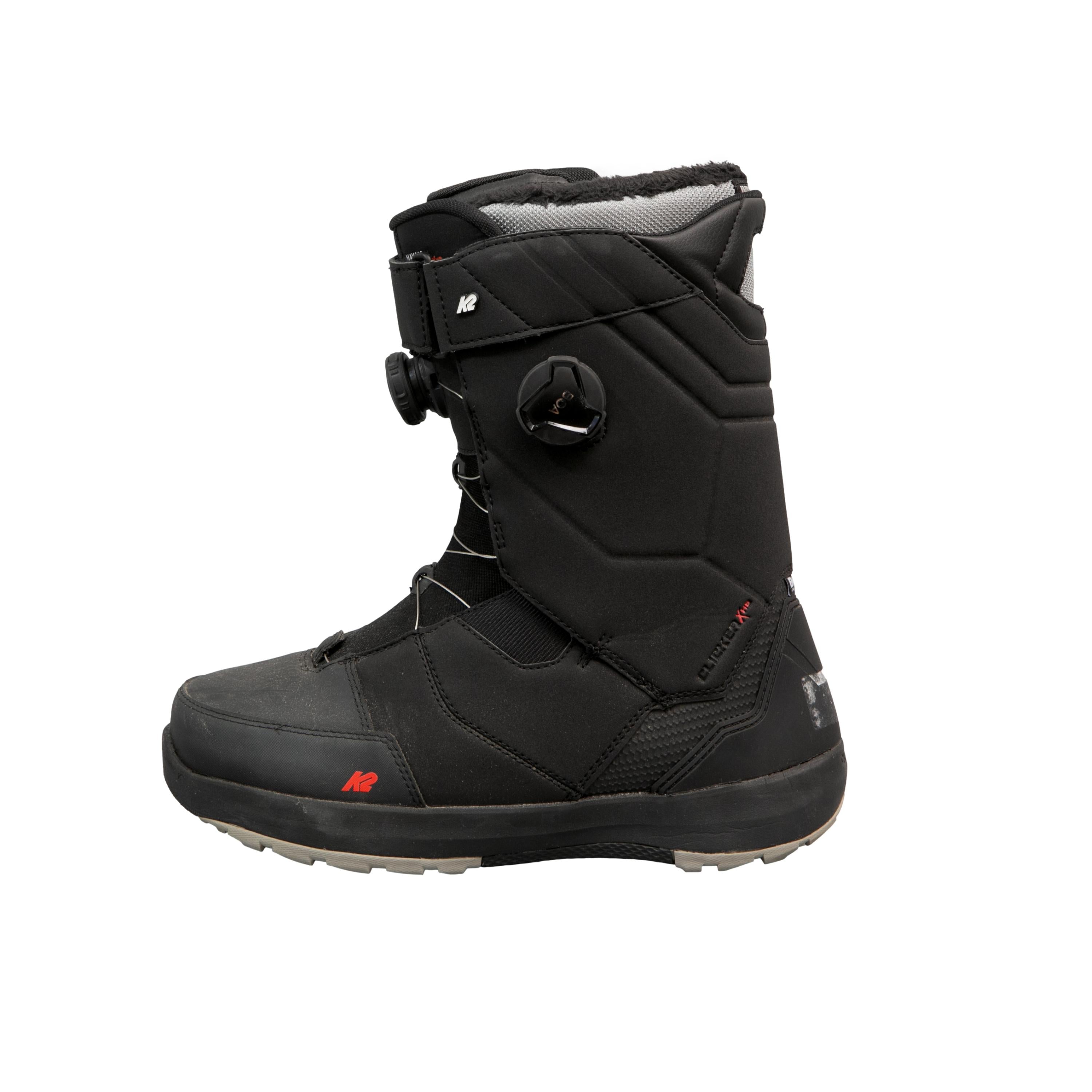 Bota + Binding Unissex Snowboard K2 Maysis Clicker X HB Preta - Tamanho 44.5 Europa