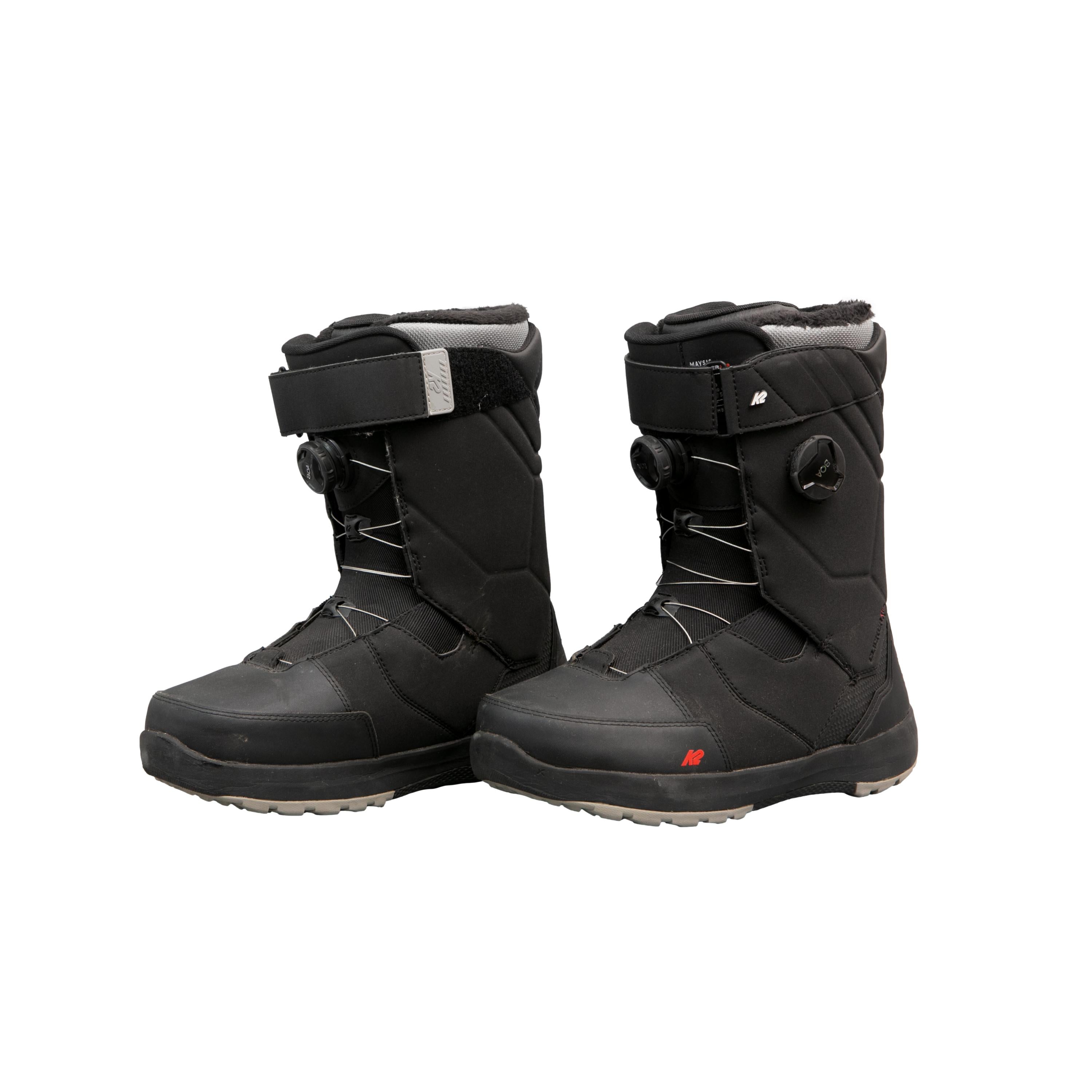 Bota + Binding Unissex Snowboard K2 Maysis Clicker X HB Preta - Tamanho 44.5 Europa