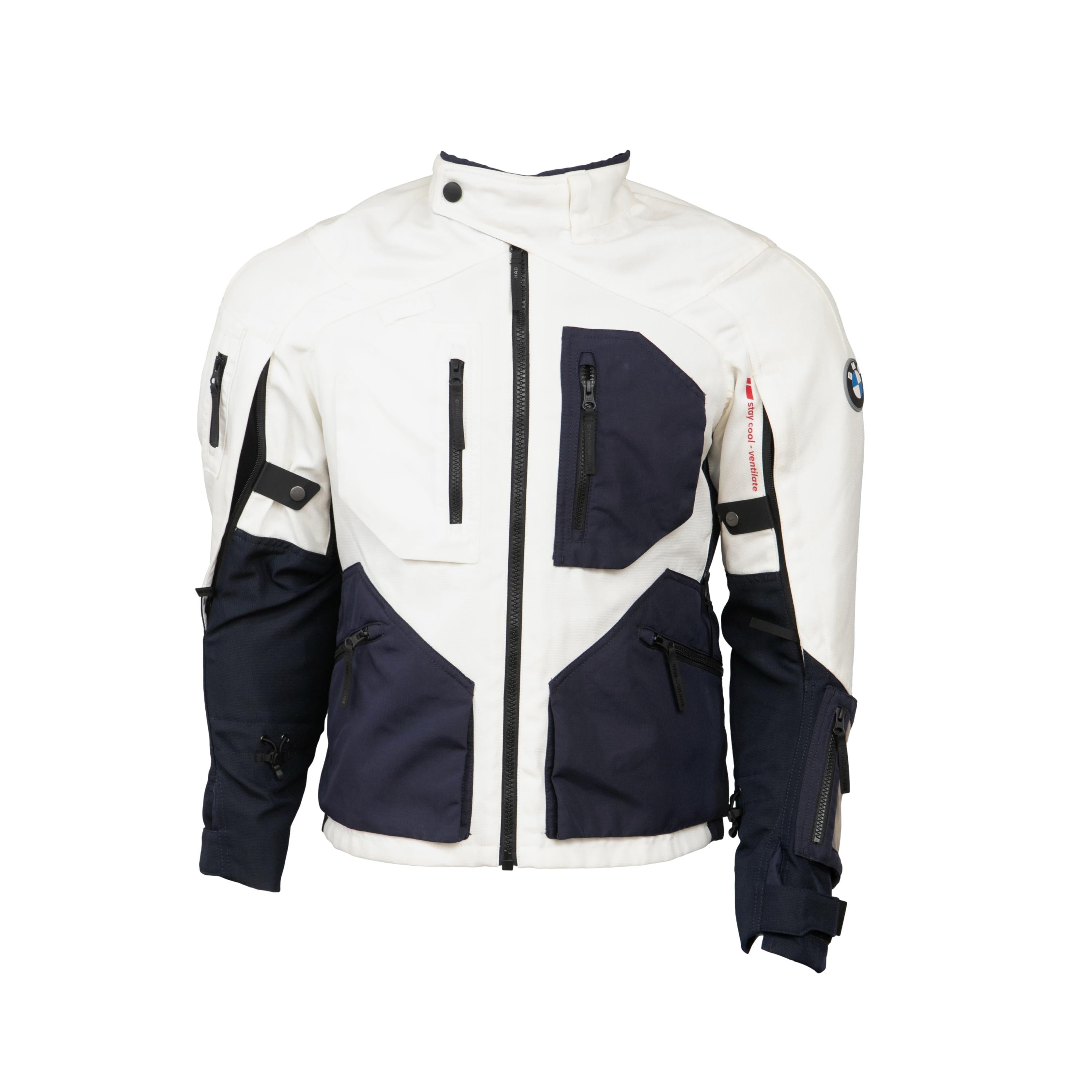 Jaqueta Masculina Motociclismo BMW Motorrad Azul/Branca - Tamanho 50