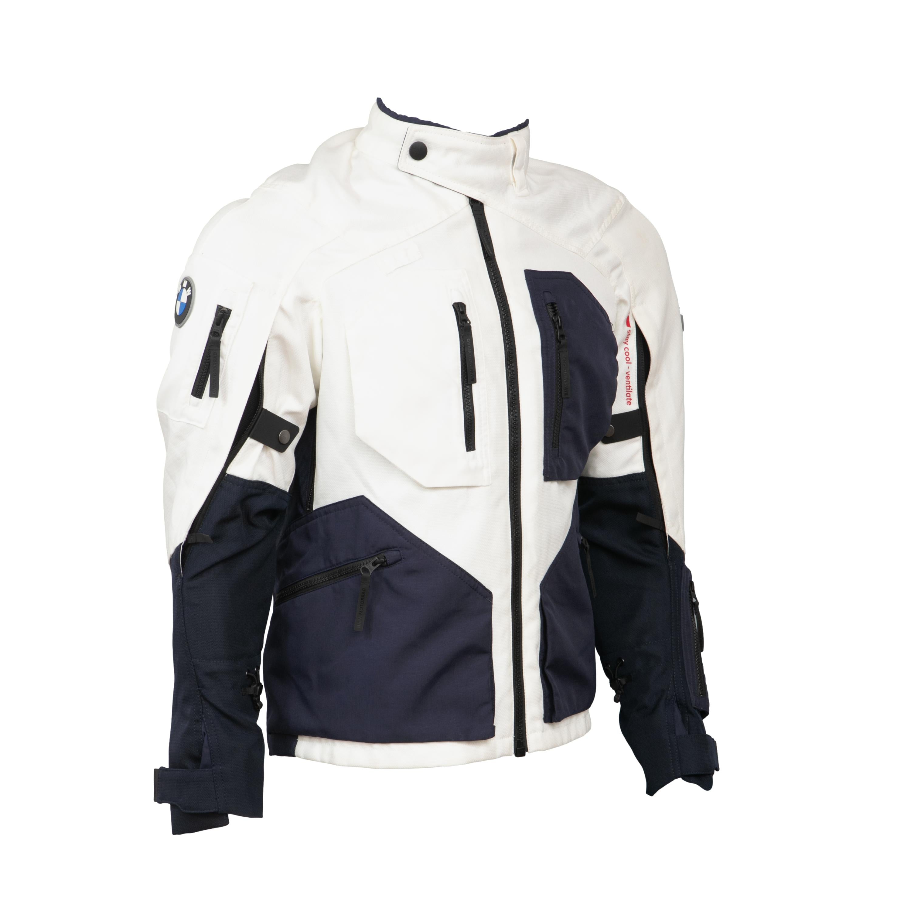Jaqueta Masculina Motociclismo BMW Motorrad Azul/Branca - Tamanho 50