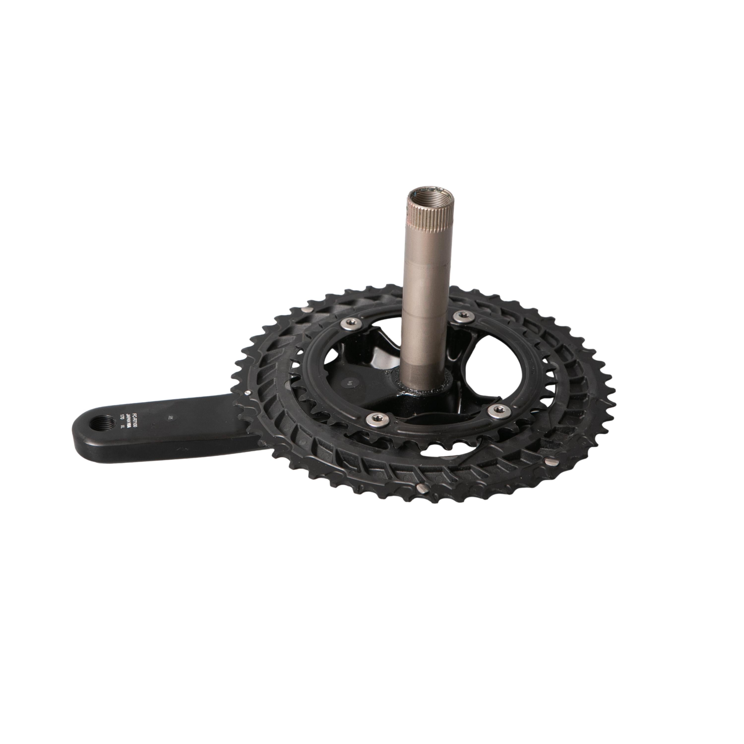Pedivela Shimano FC-R7100 Preto - Tamanho 50-34T